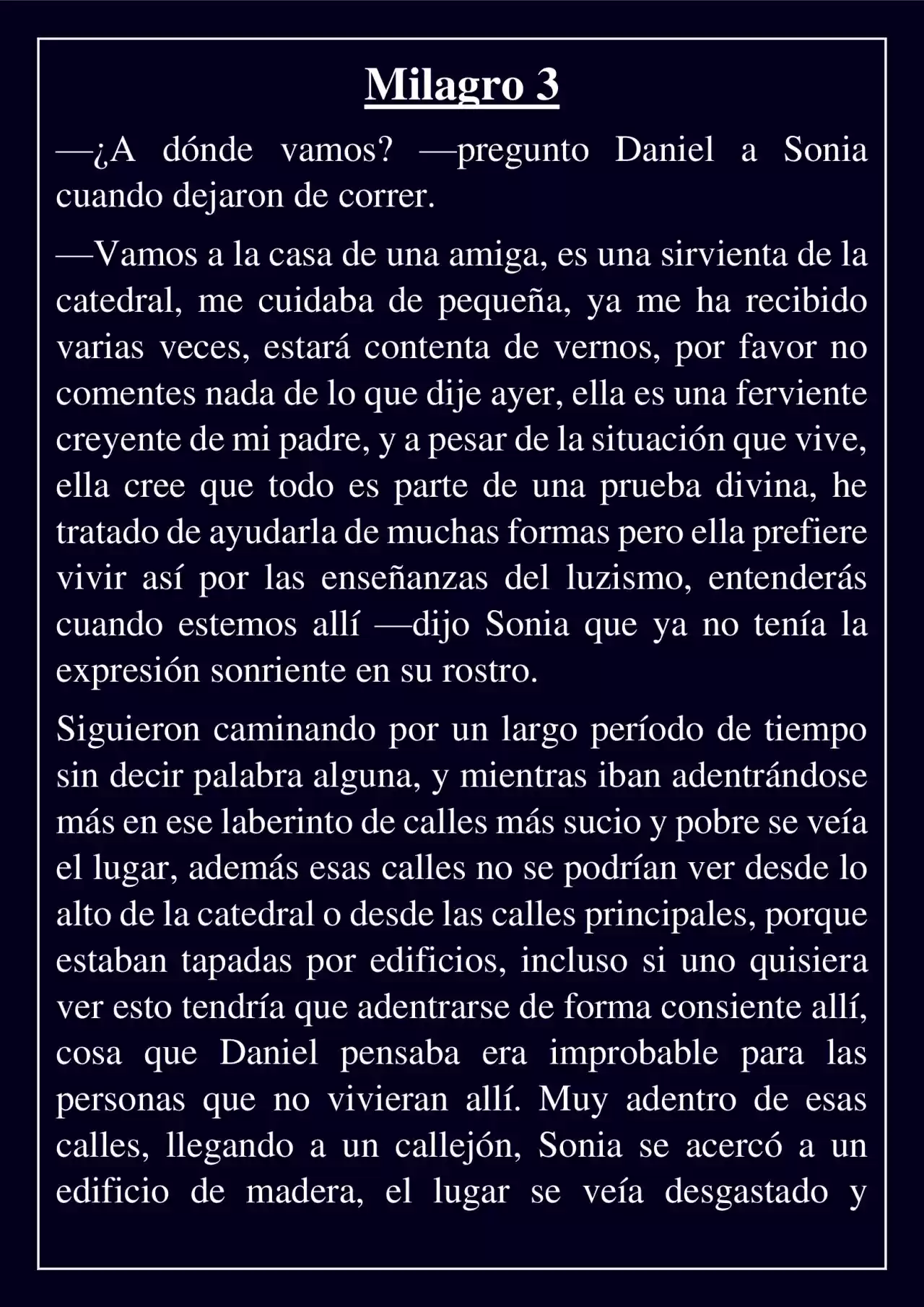 Mitos Del Futuro (Novela) - Capítulo 27 - Página 1 - LectorTMOo