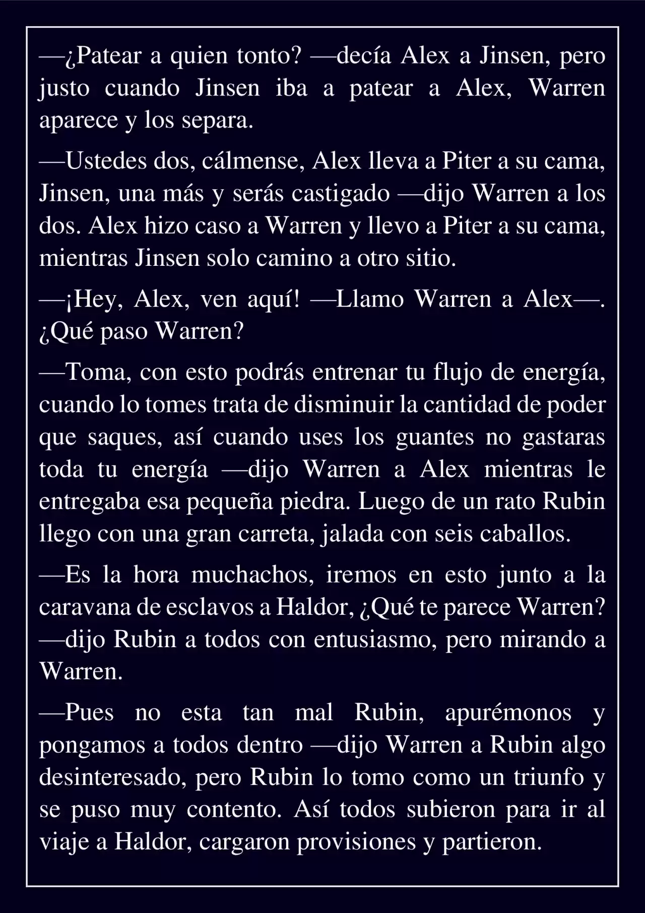 Mitos Del Futuro (Novela) - Capítulo 29 - Página 5 - LectorTMOo