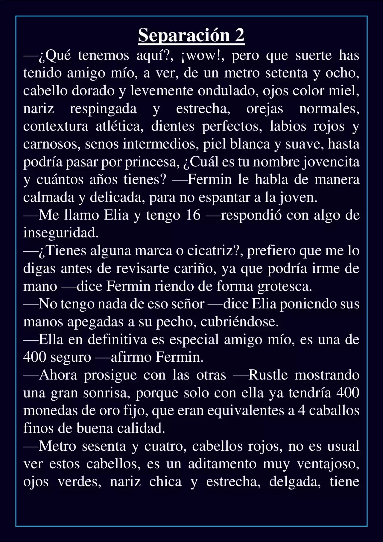 Mitos Del Futuro (Novela) - Capítulo 3 - Página 1 - LectorTMOo