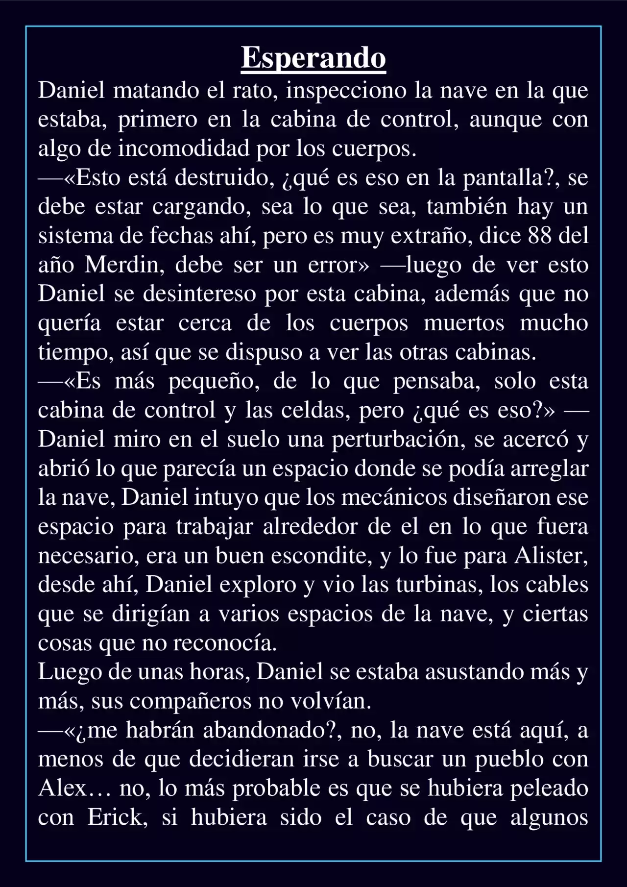 Mitos Del Futuro (Novela) - Capítulo 5 - Página 1 - LectorTMOo