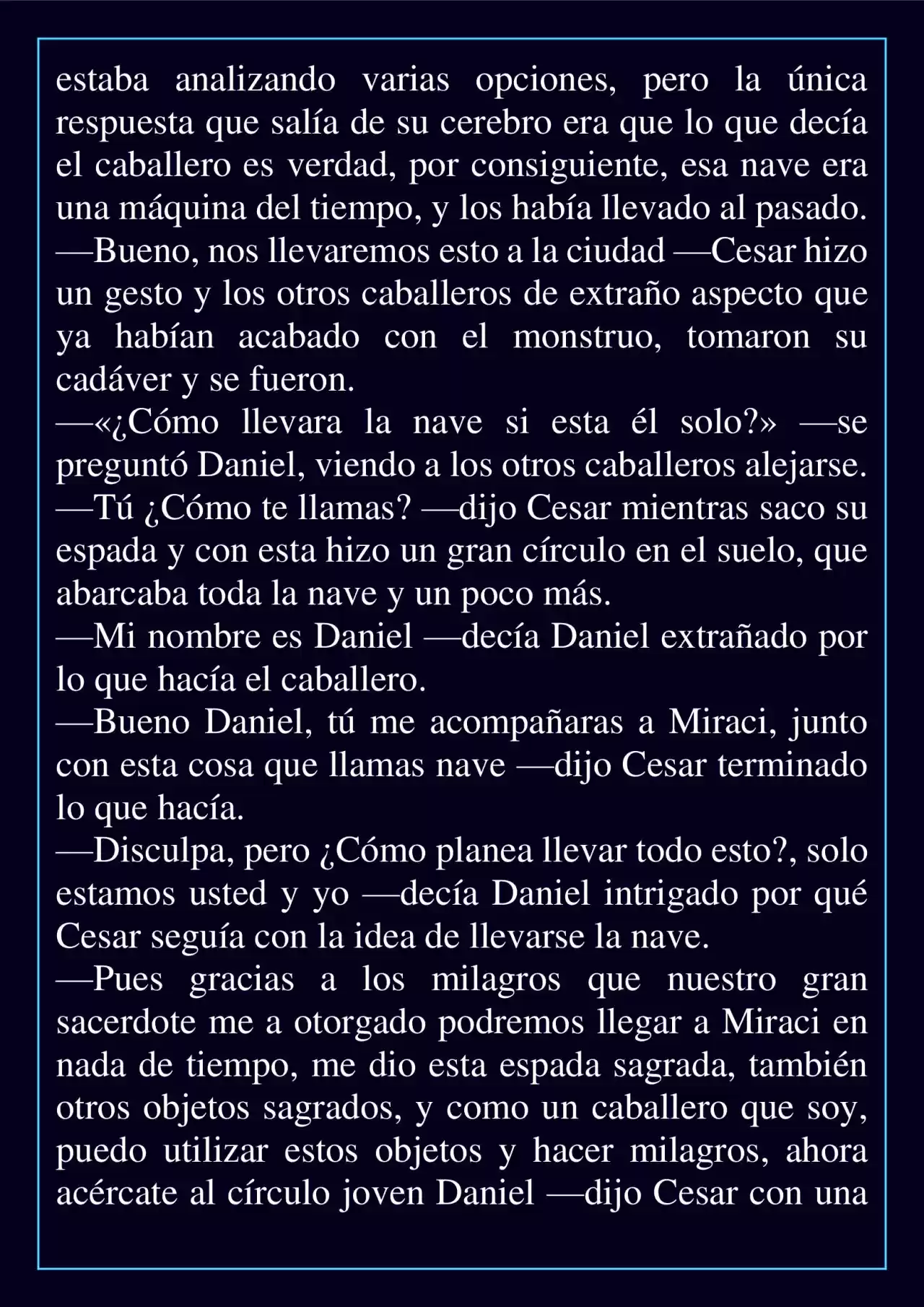 Mitos Del Futuro (Novela) - Capítulo 5 - Página 5 - LectorTMOo