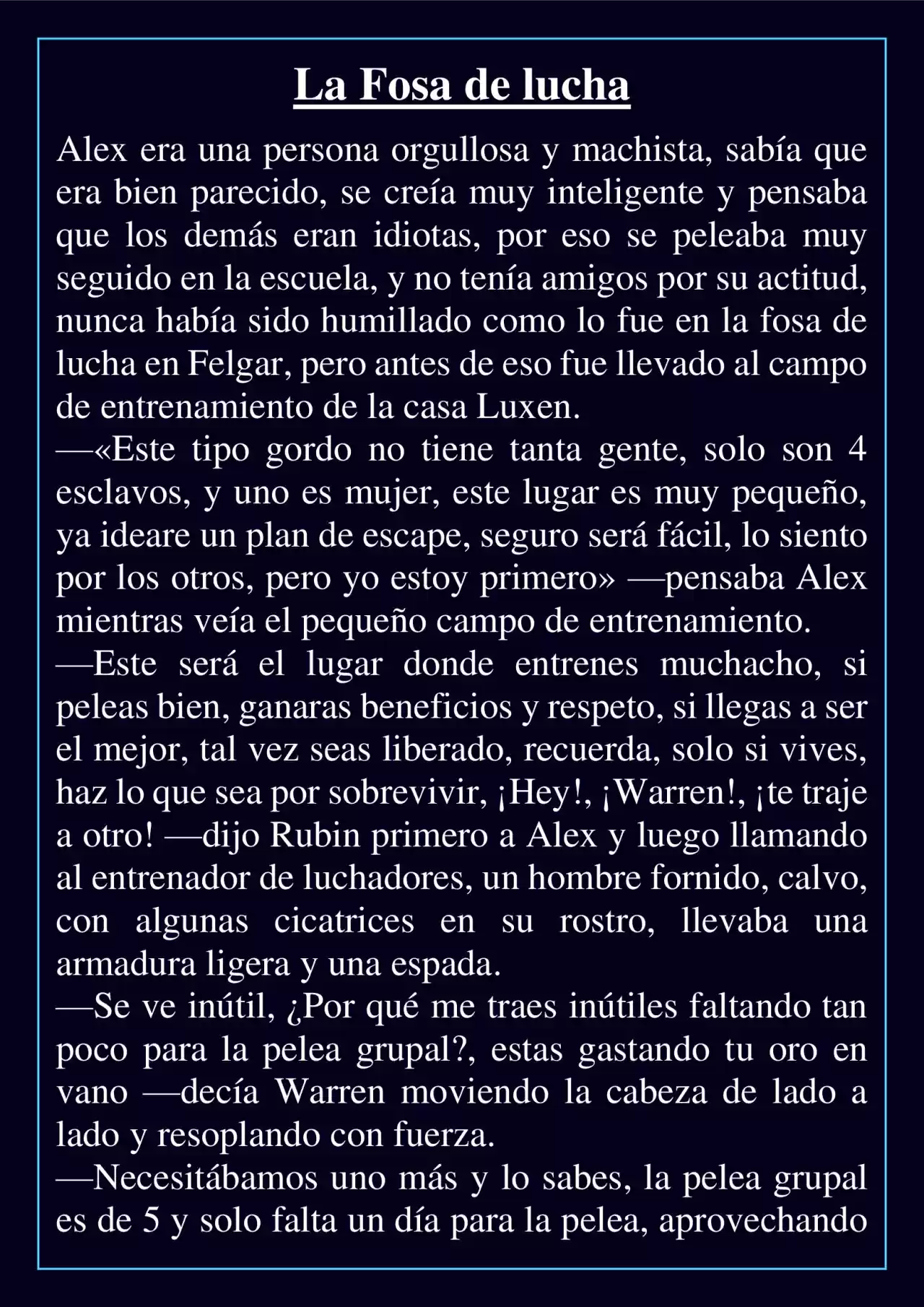 Mitos Del Futuro (Novela) - Capítulo 6 - Página 4 - LectorTMOo