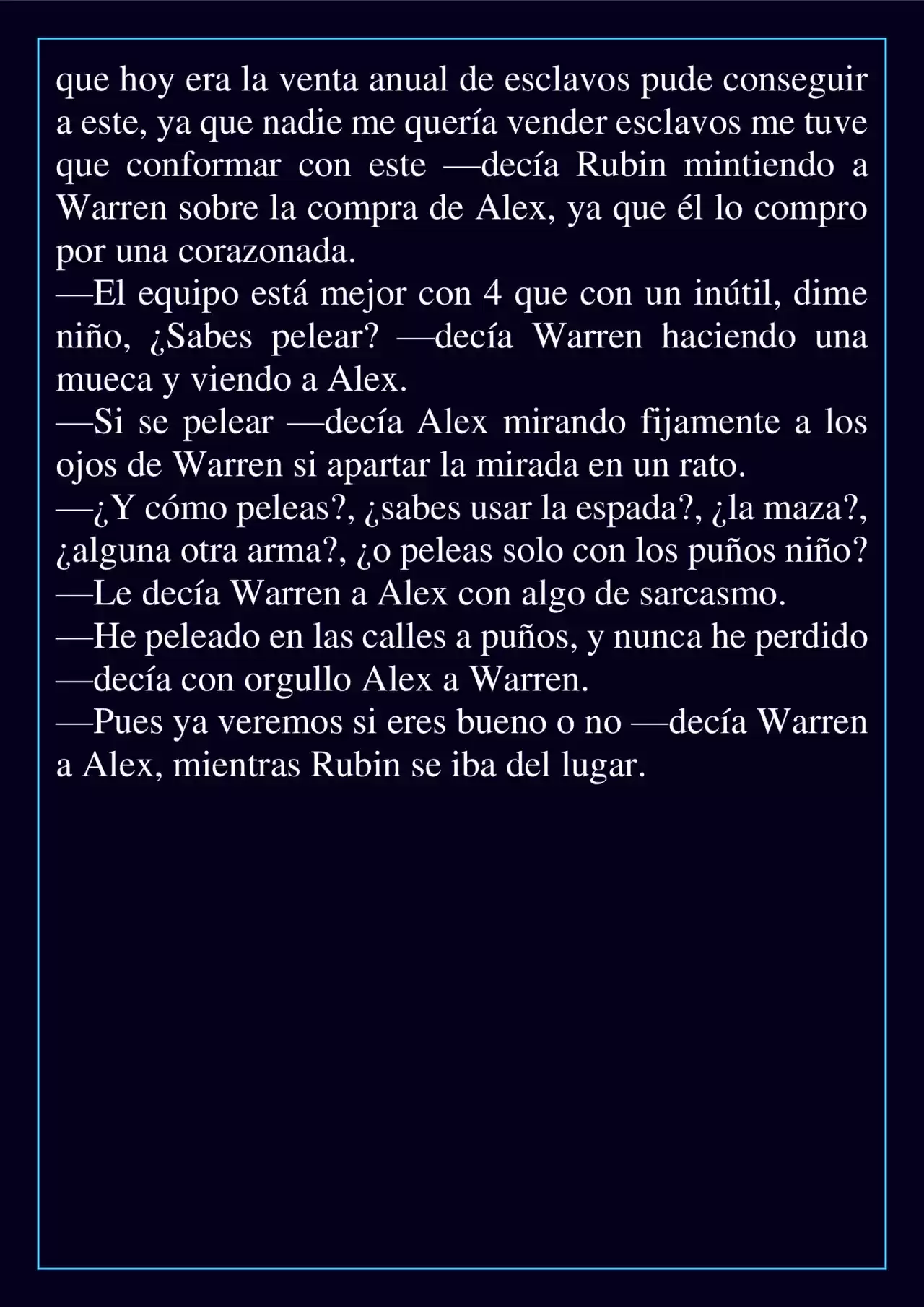 Mitos Del Futuro (Novela) - Capítulo 6 - Página 5 - LectorTMOo