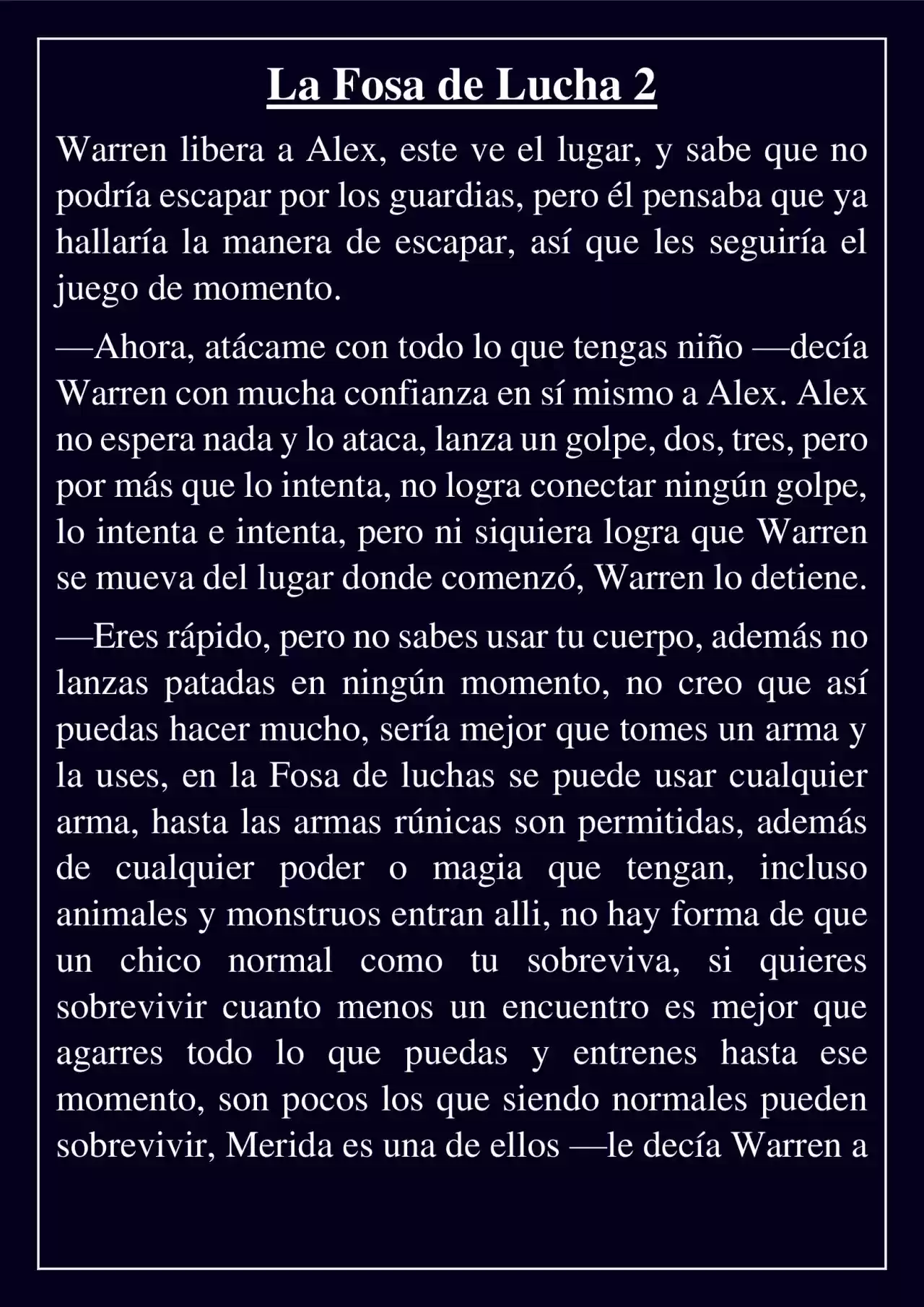 Mitos Del Futuro (Novela) - Capítulo 7 - Página 1 - LectorTMOo