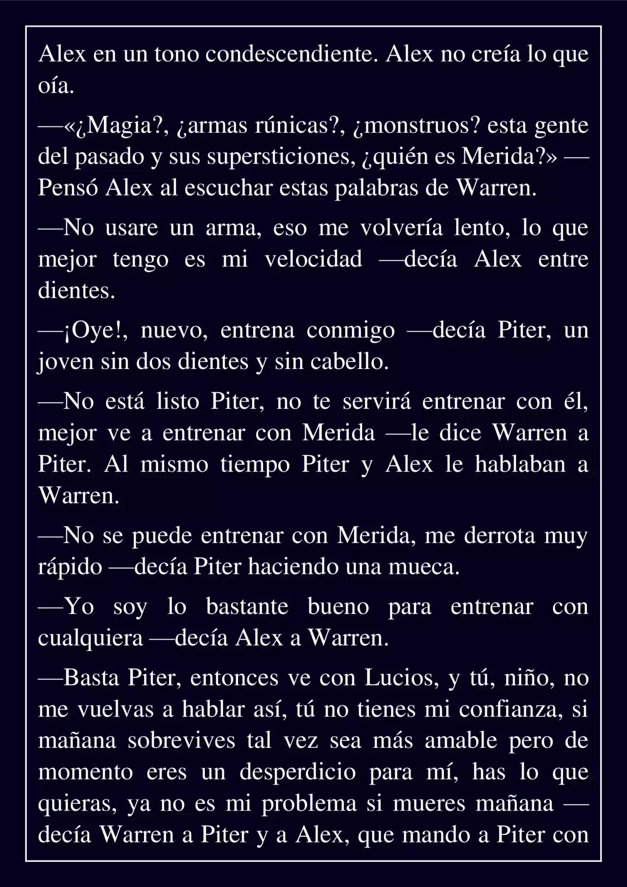 Mitos Del Futuro (Novela) - Capítulo 7 - Página 2 - LectorTMOo