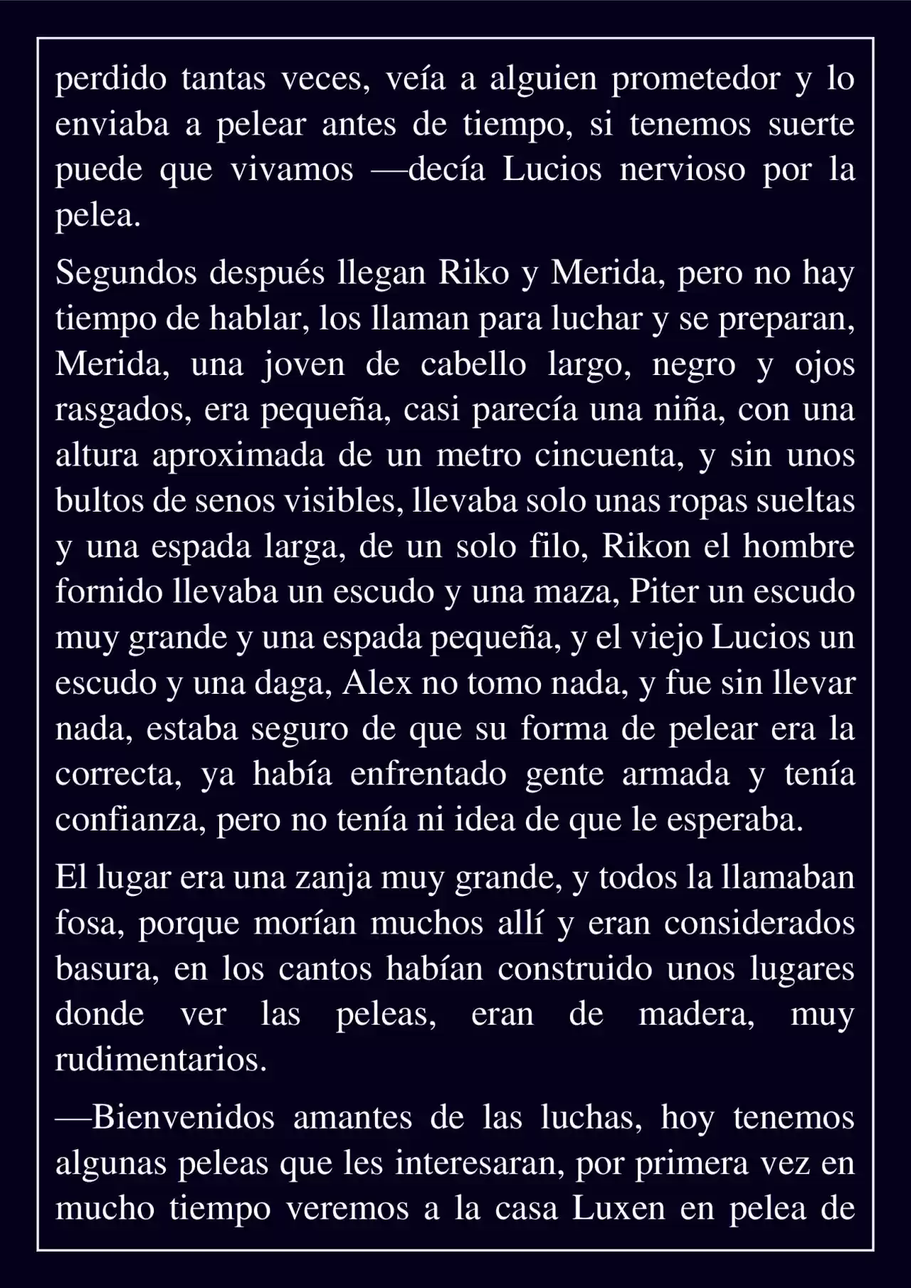 Mitos Del Futuro (Novela) - Capítulo 7 - Página 6 - LectorTMOo