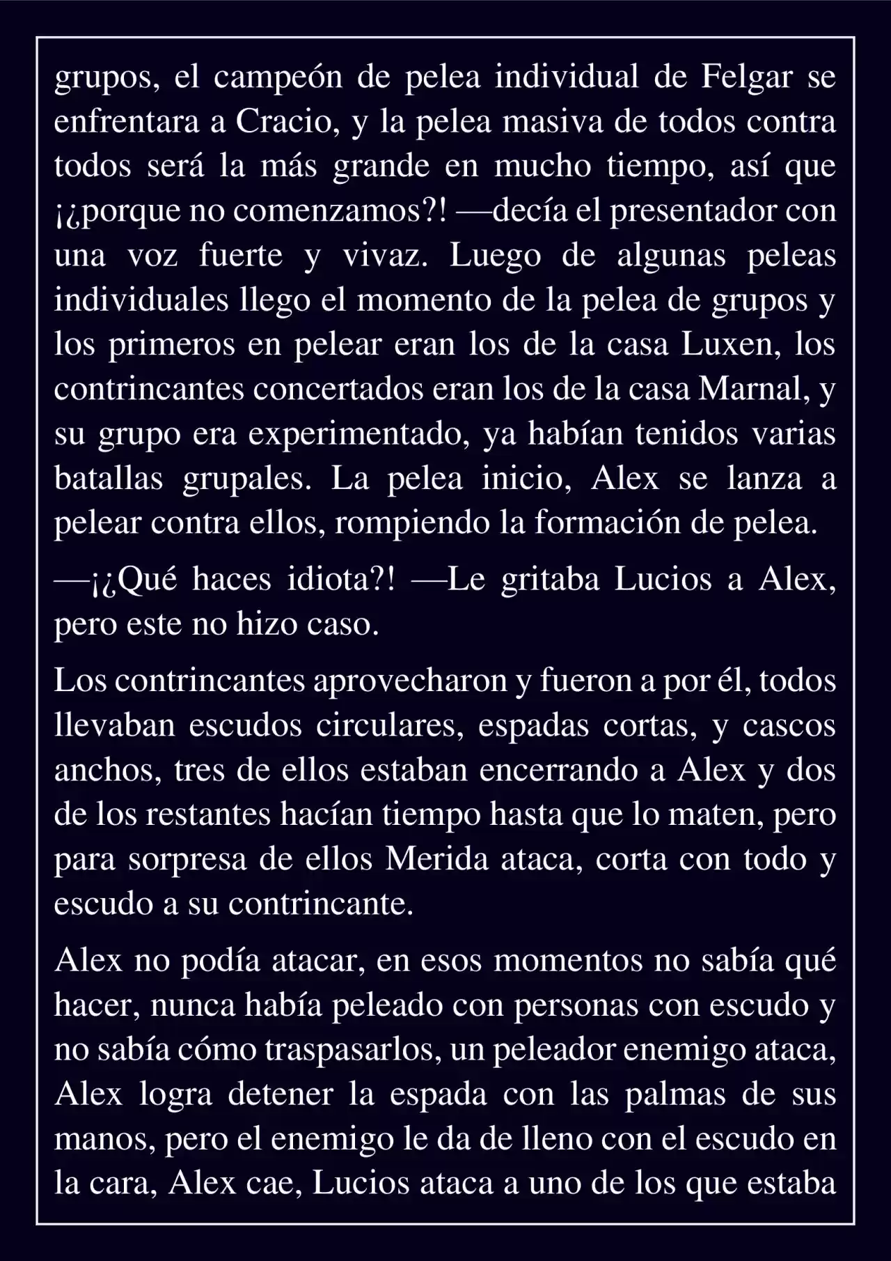 Mitos Del Futuro (Novela) - Capítulo 7 - Página 7 - LectorTMOo