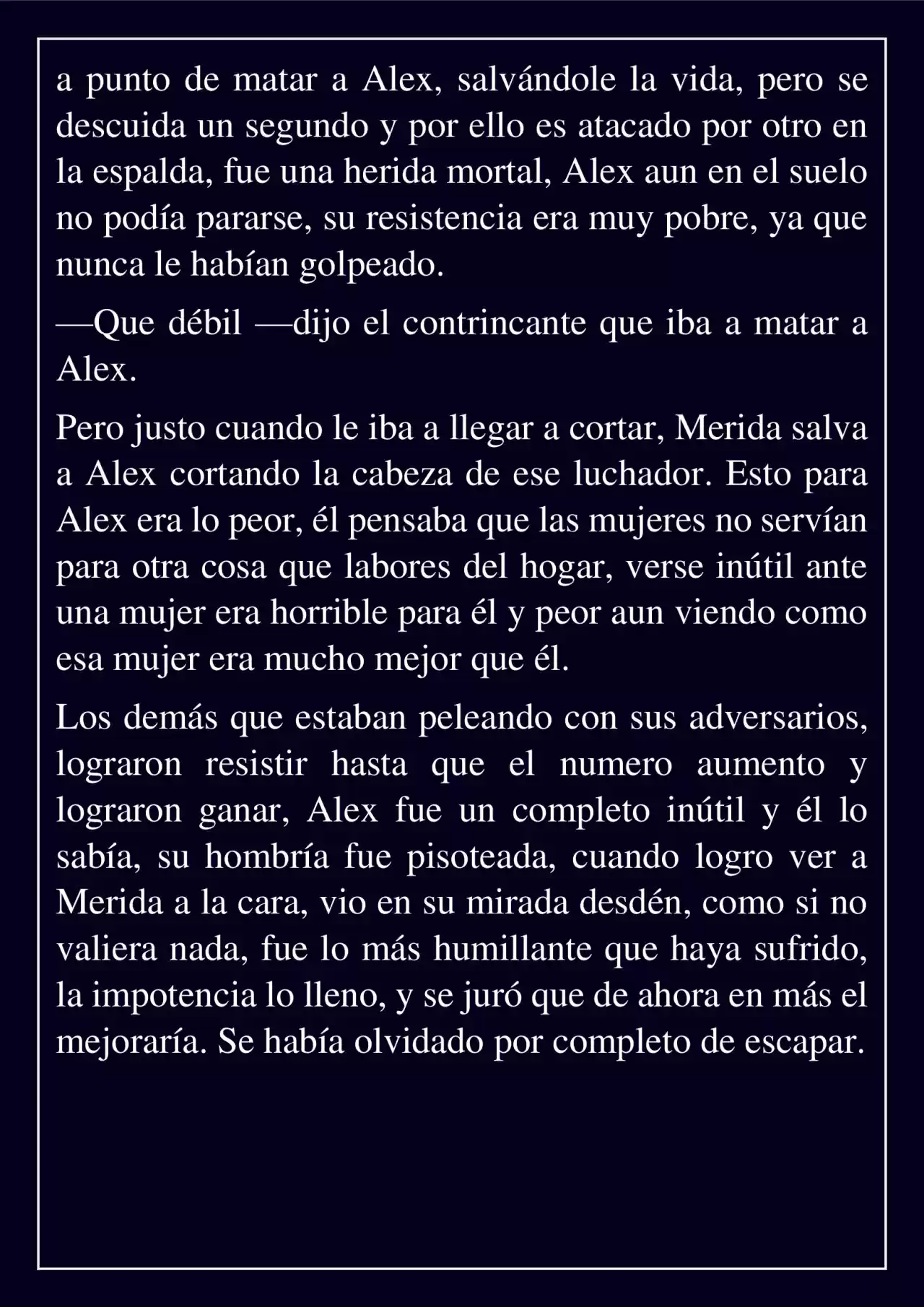 Mitos Del Futuro (Novela) - Capítulo 7 - Página 8 - LectorTMOo