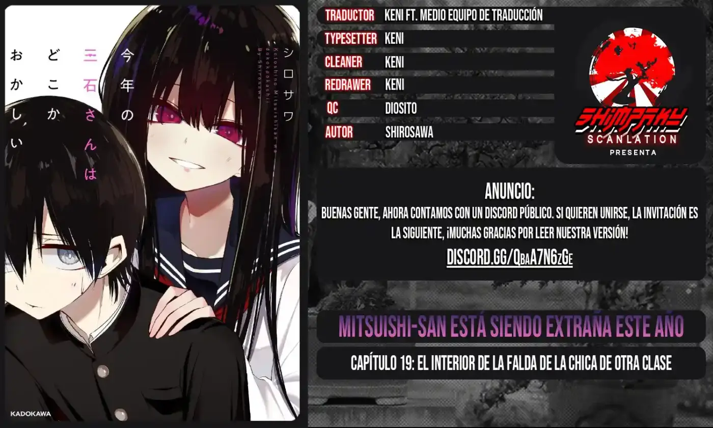 Mitsuishi-san Está Siendo Extraña Este Año - Capítulo 19 - Página 17 - LectorTMOo