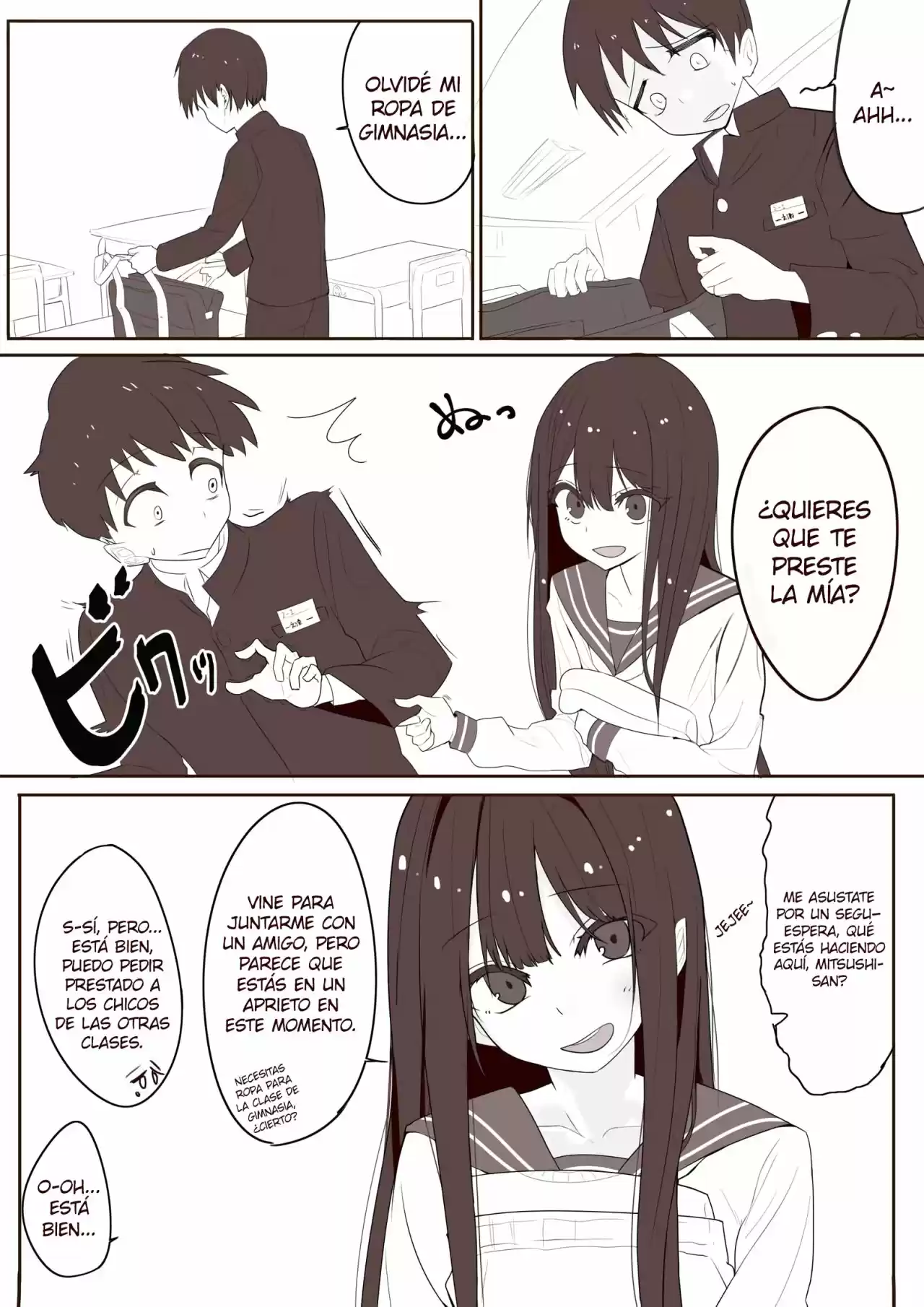 Mitsushi-san Está Siendo Extraña Este Año - Capítulo 2 - Página 1 - LectorTMOo