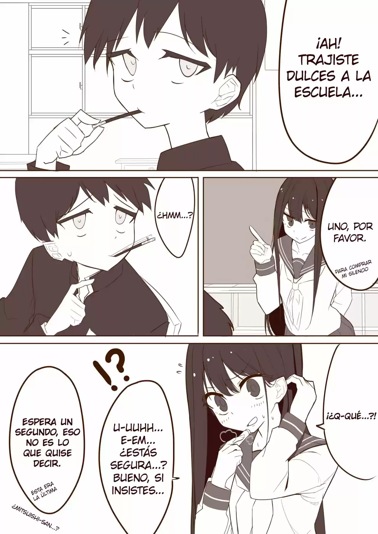 Mitsushi-san Está Siendo Extraña Este Año - Capítulo 3 - Página 1 - LectorTMOo