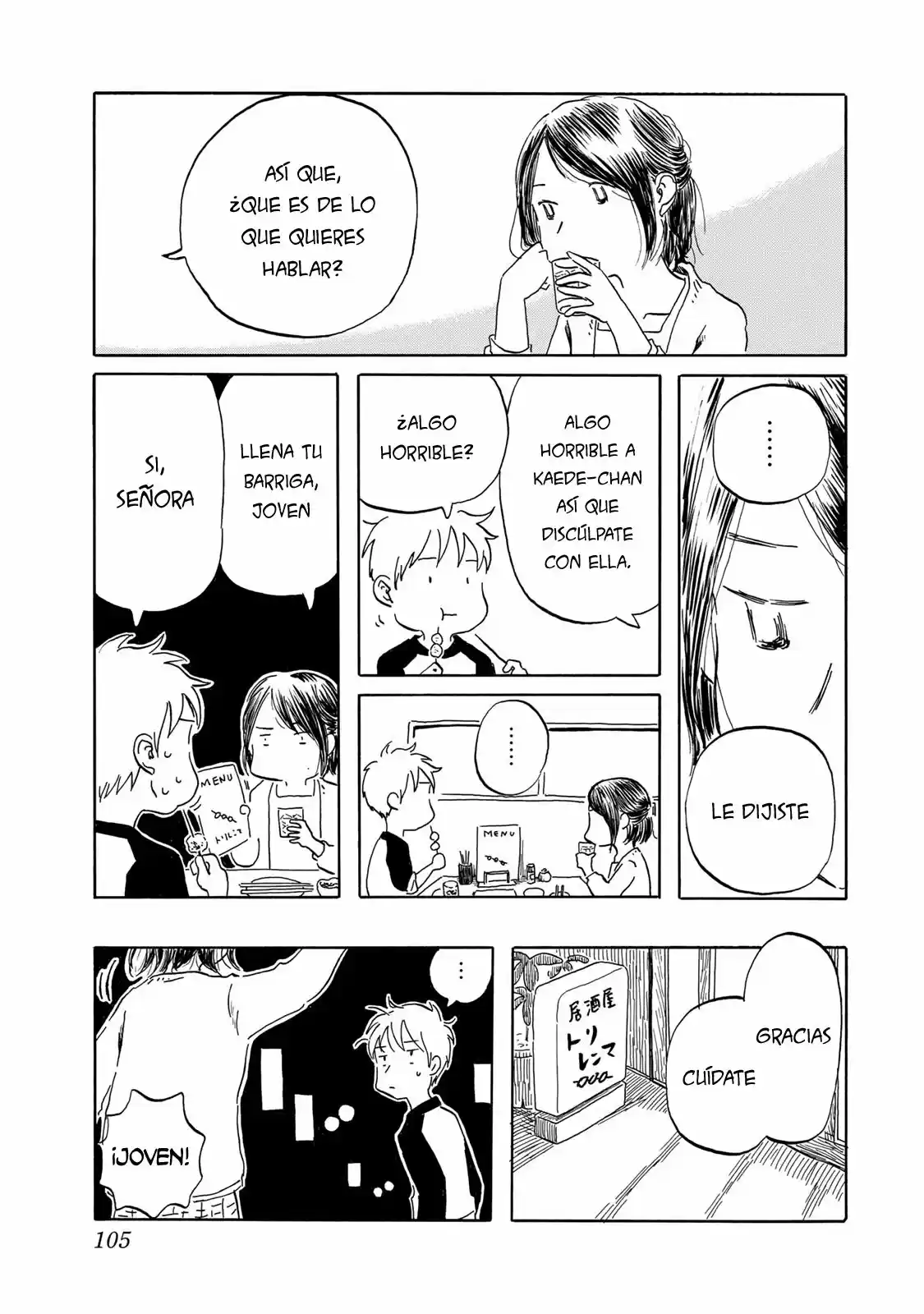 Mizu Wa Umi Ni Mukatte Nagareru - Capítulo 14 - Página 18 - LectorTMOo