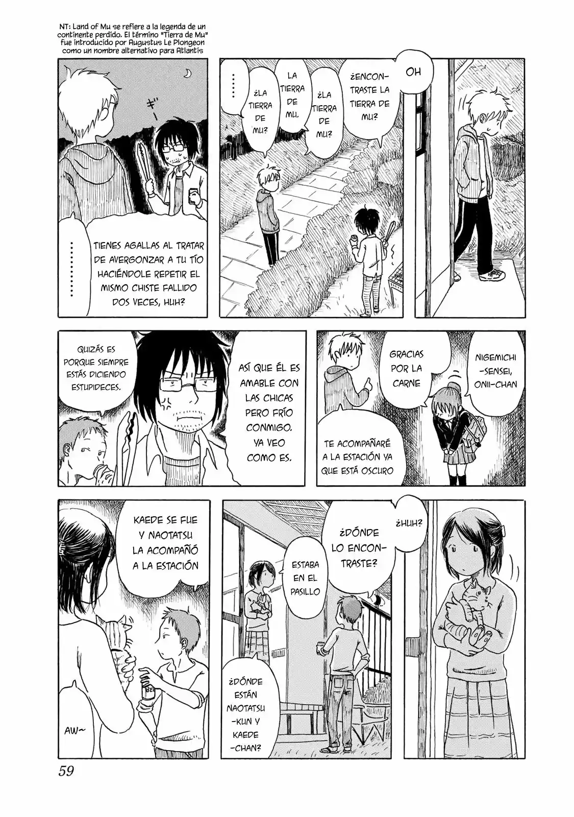 Mizu Wa Umi Ni Mukatte Nagareru - Capítulo 3 - Página 14 - LectorTMOo
