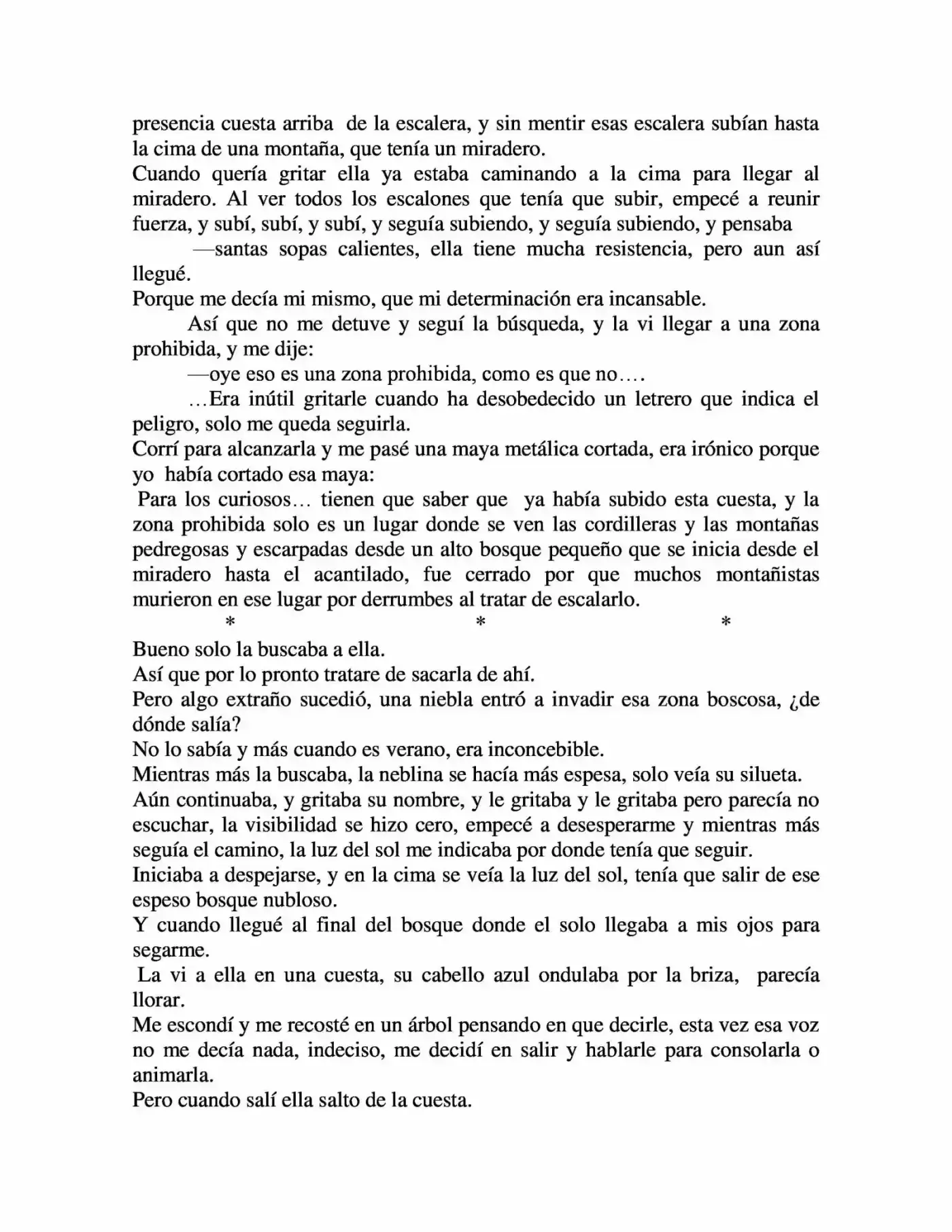 湖の他の裏に Mizuumi No Hoka No Ura Ni (Novela) - Capítulo 1 - Página 6 - LectorTMOo