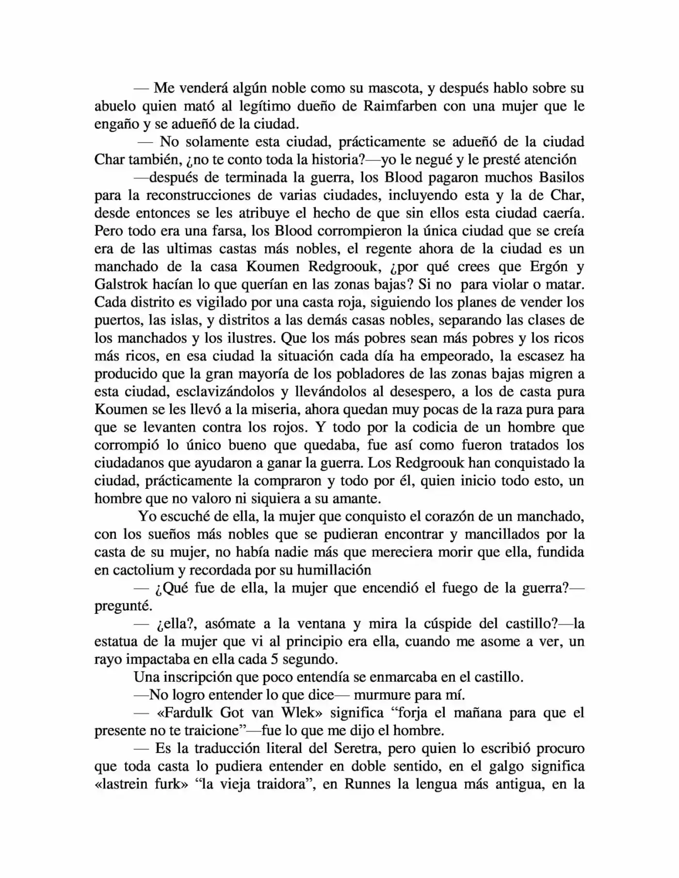 湖の他の裏に Mizuumi No Hoka No Ura Ni (Novela) - Capítulo 10 - Página 9 - LectorTMOo