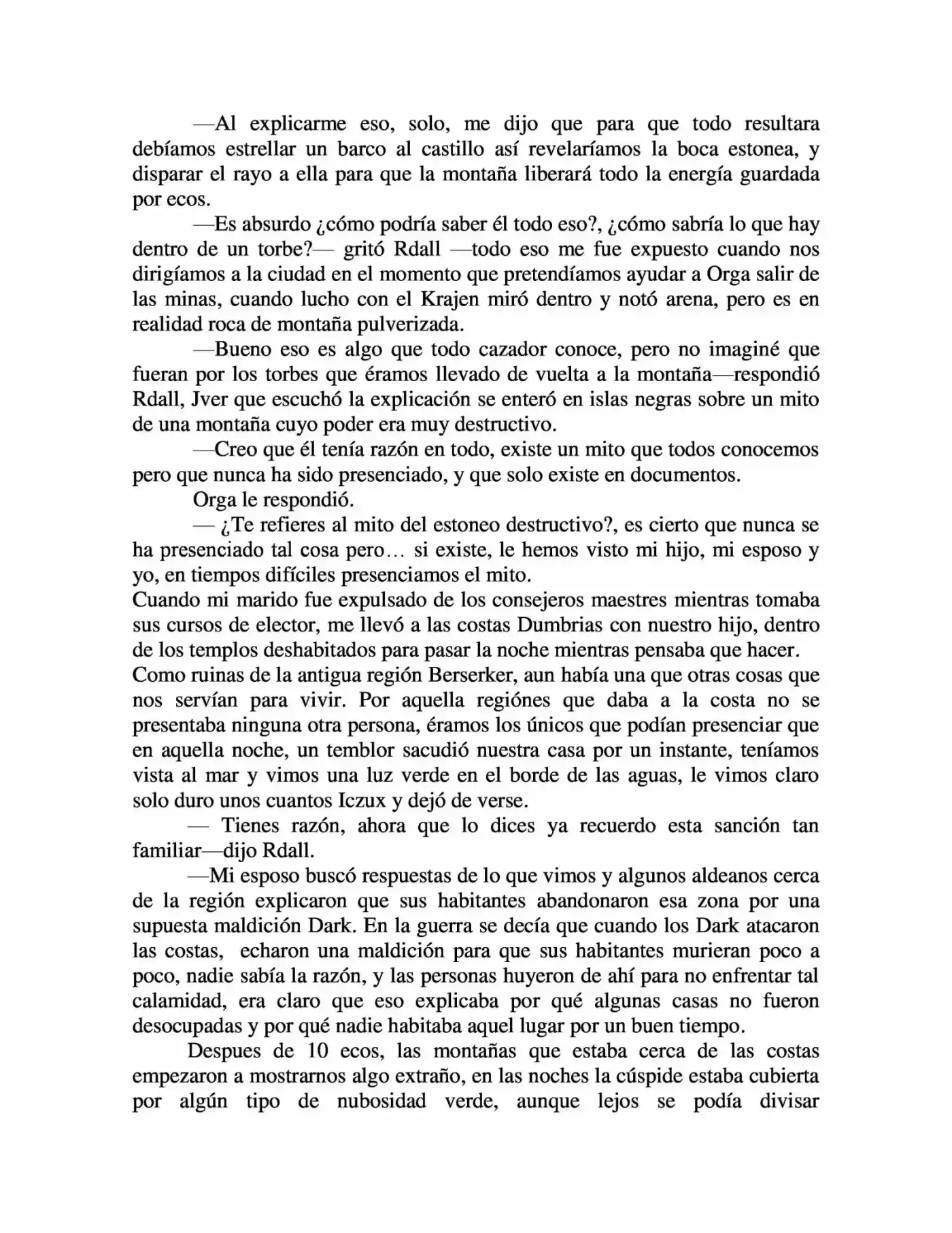 湖の他の裏に Mizuumi No Hoka No Ura Ni (Novela) - Capítulo 11 - Página 14 - LectorTMOo