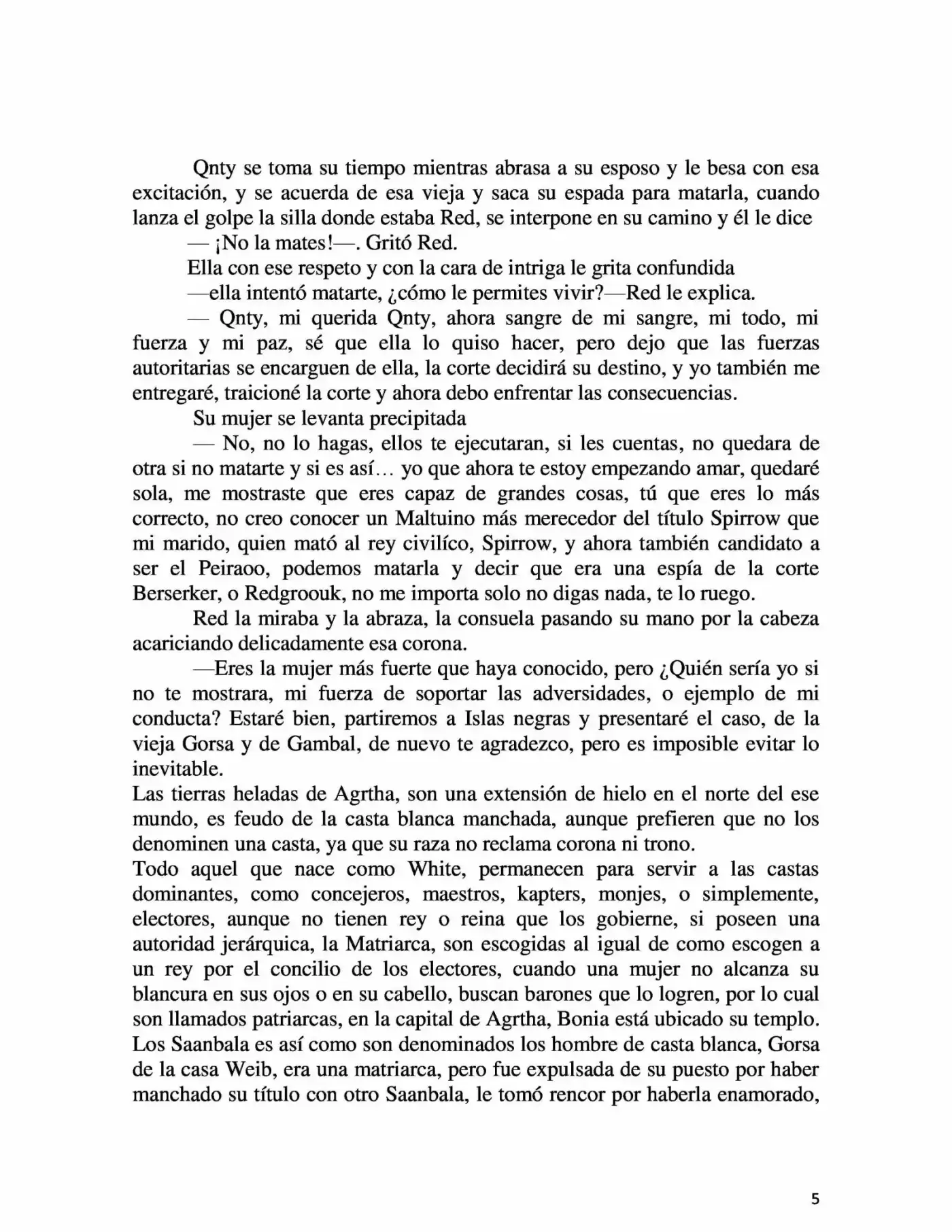 湖の他の裏に Mizuumi No Hoka No Ura Ni (Novela) - Capítulo 12 - Página 5 - LectorTMOo