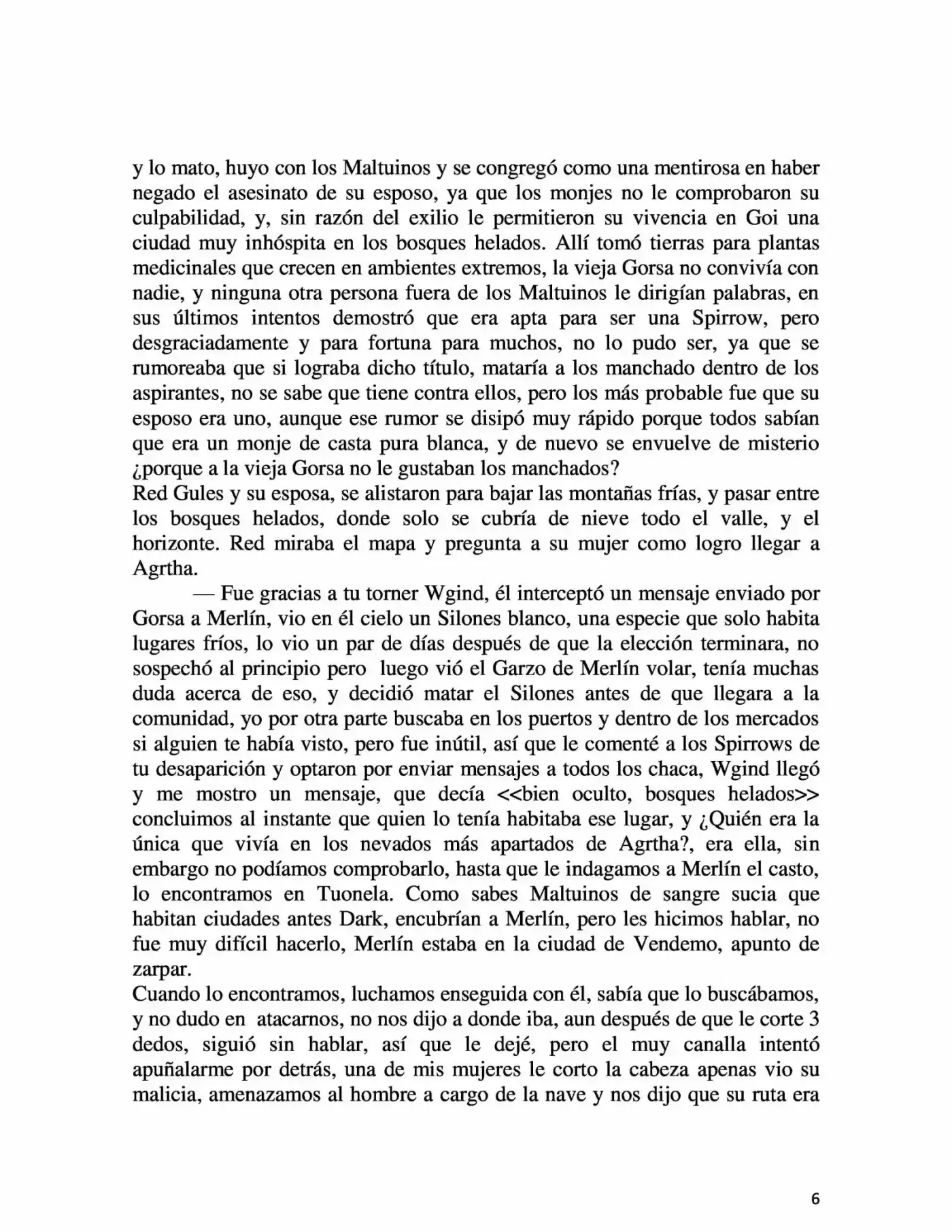 湖の他の裏に Mizuumi No Hoka No Ura Ni (Novela) - Capítulo 12 - Página 6 - LectorTMOo