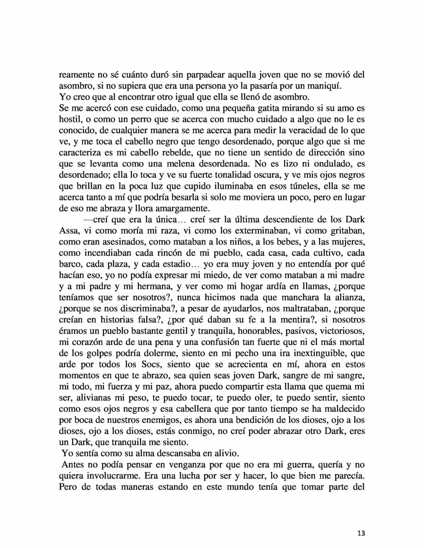 湖の他の裏に Mizuumi No Hoka No Ura Ni (Novela) - Capítulo 12 - Página 13 - LectorTMOo