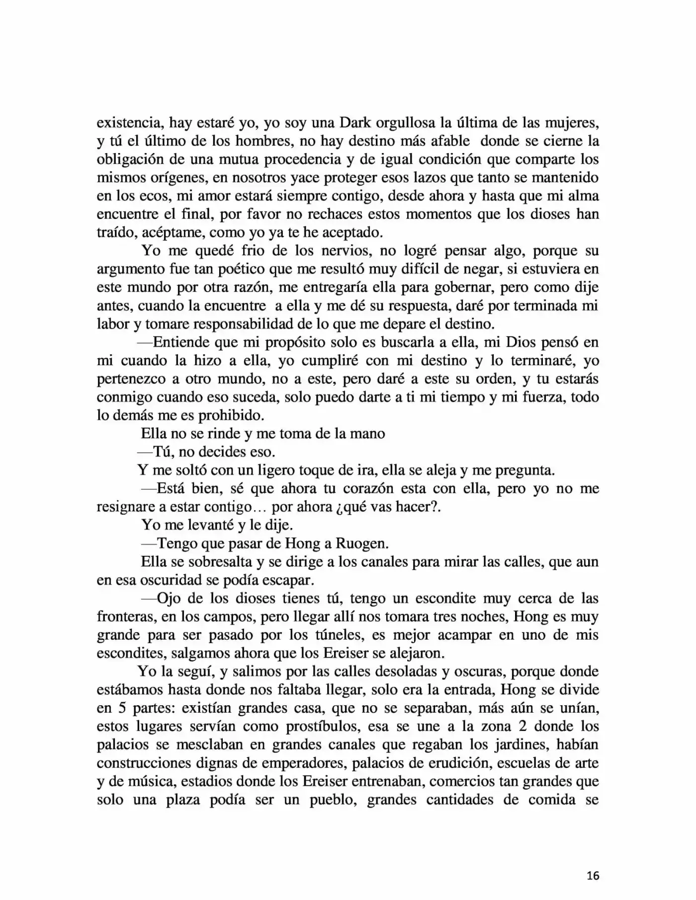 湖の他の裏に Mizuumi No Hoka No Ura Ni (Novela) - Capítulo 12 - Página 16 - LectorTMOo