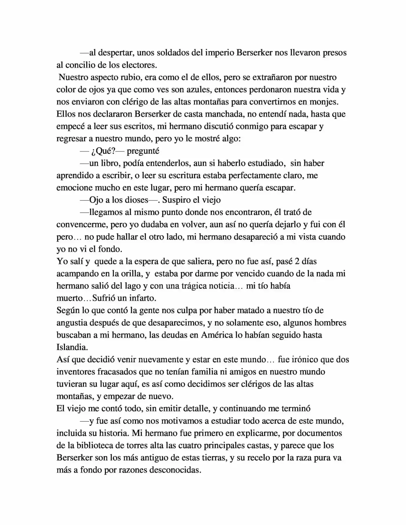 湖の他の裏に Mizuumi No Hoka No Ura Ni (Novela) - Capítulo 2 - Página 9 - LectorTMOo