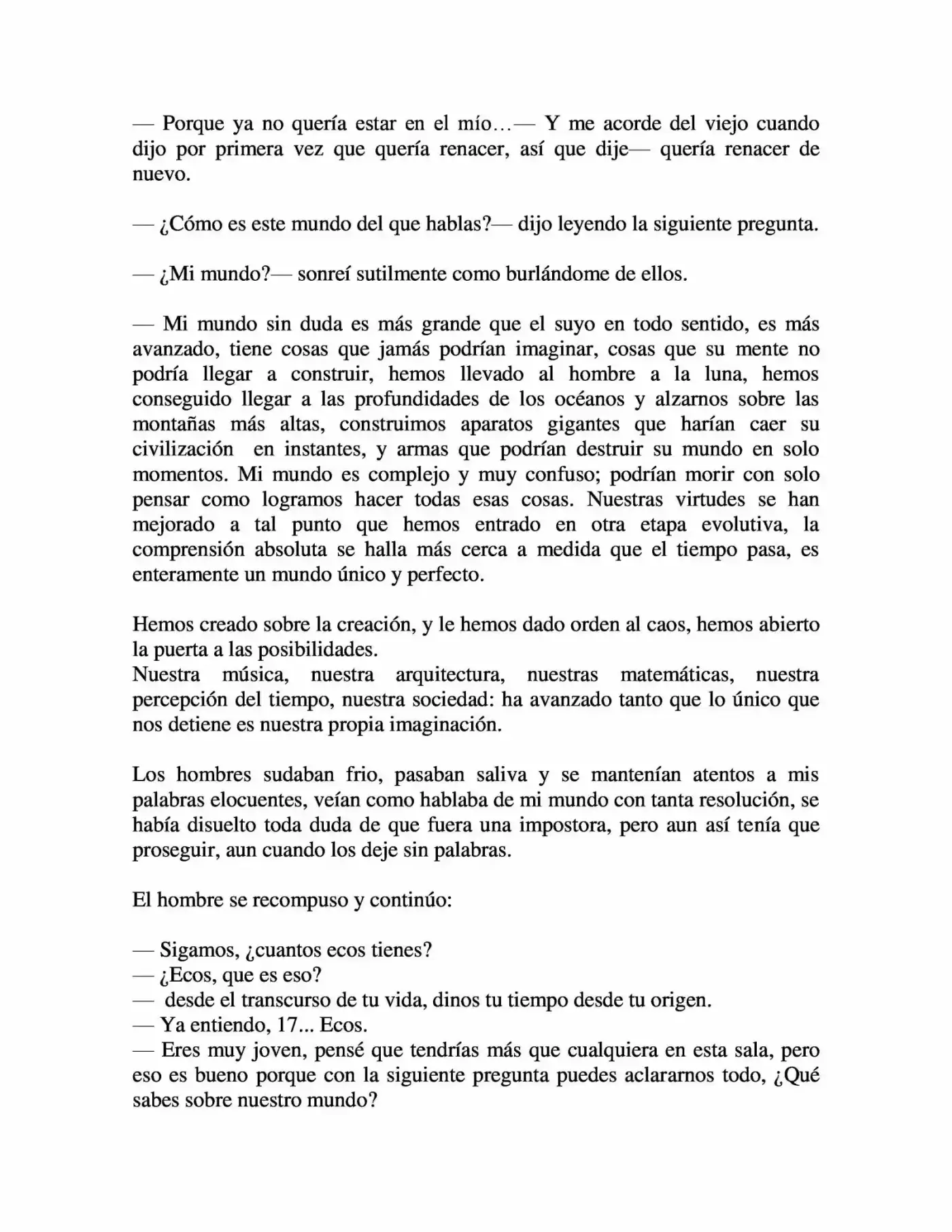 湖の他の裏に Mizuumi No Hoka No Ura Ni (Novela) - Capítulo 21 - Página 10 - LectorTMOo