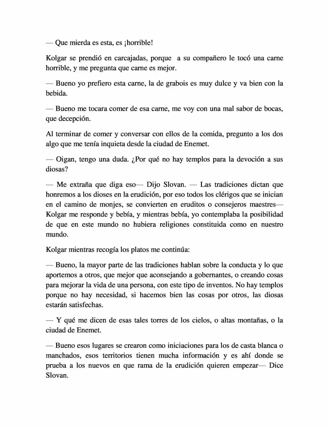 湖の他の裏に Mizuumi No Hoka No Ura Ni (Novela) - Capítulo 26 - Página 14 - LectorTMOo