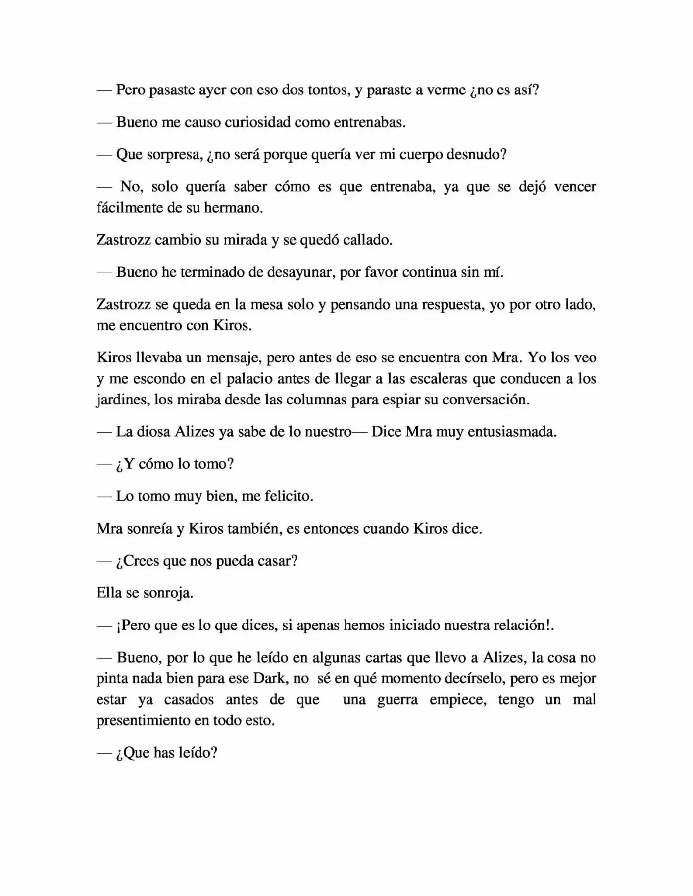 湖の他の裏に Mizuumi No Hoka No Ura Ni (Novela) - Capítulo 27 - Página 6 - LectorTMOo