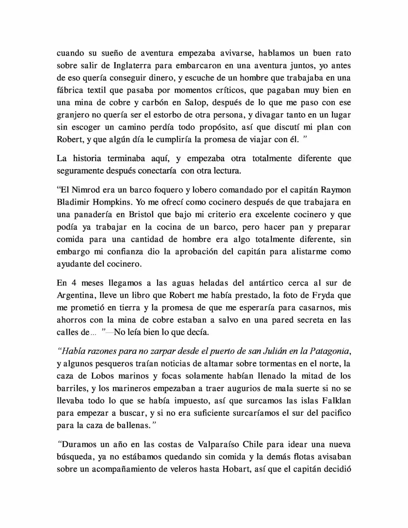 湖の他の裏に Mizuumi No Hoka No Ura Ni (Novela) - Capítulo 31 - Página 6 - LectorTMOo