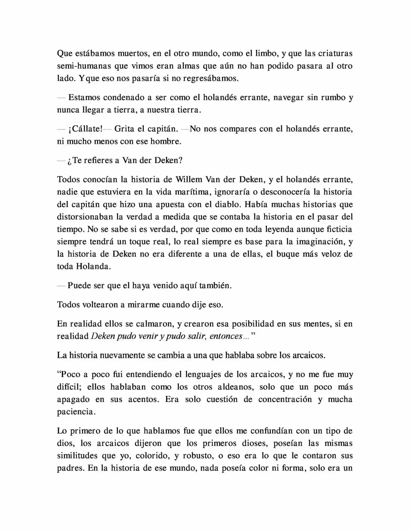 湖の他の裏に Mizuumi No Hoka No Ura Ni (Novela) - Capítulo 34 - Página 4 - LectorTMOo