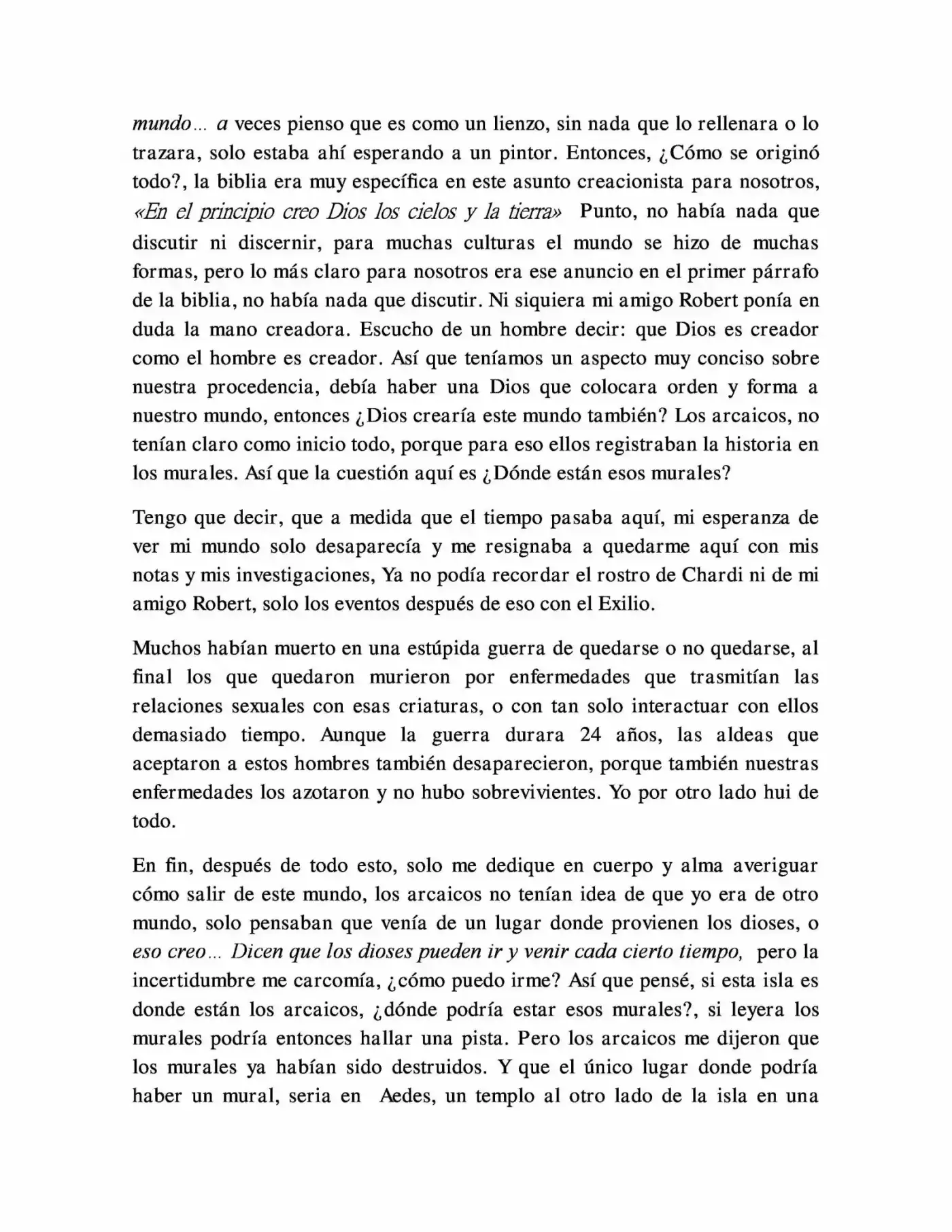 湖の他の裏に Mizuumi No Hoka No Ura Ni (Novela) - Capítulo 34 - Página 5 - LectorTMOo