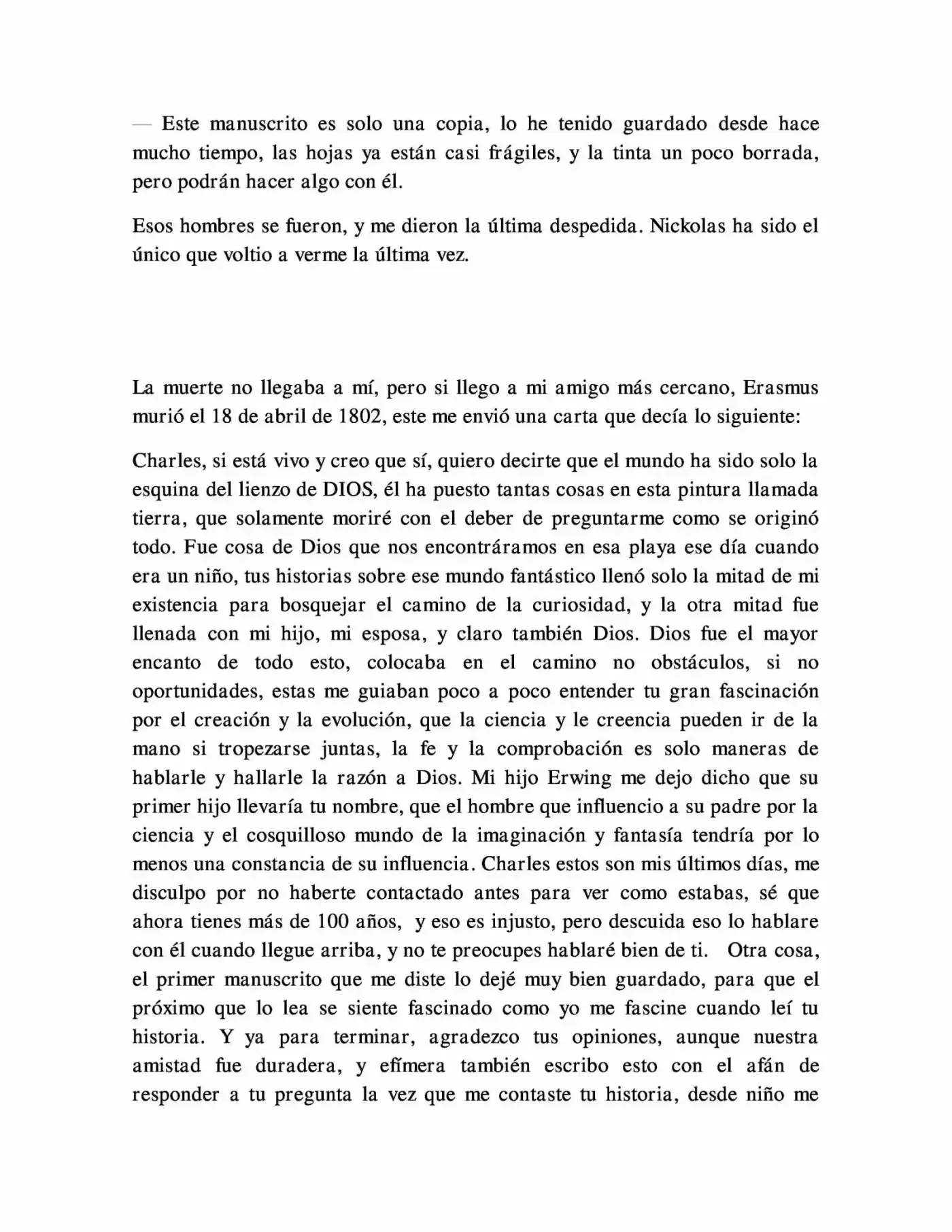 湖の他の裏に Mizuumi No Hoka No Ura Ni (Novela) - Capítulo 36 - Página 5 - LectorTMOo
