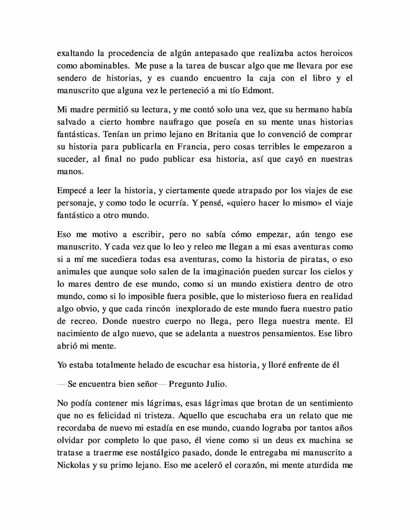 湖の他の裏に Mizuumi No Hoka No Ura Ni (Novela) - Capítulo 41 - Página 5 - LectorTMOo