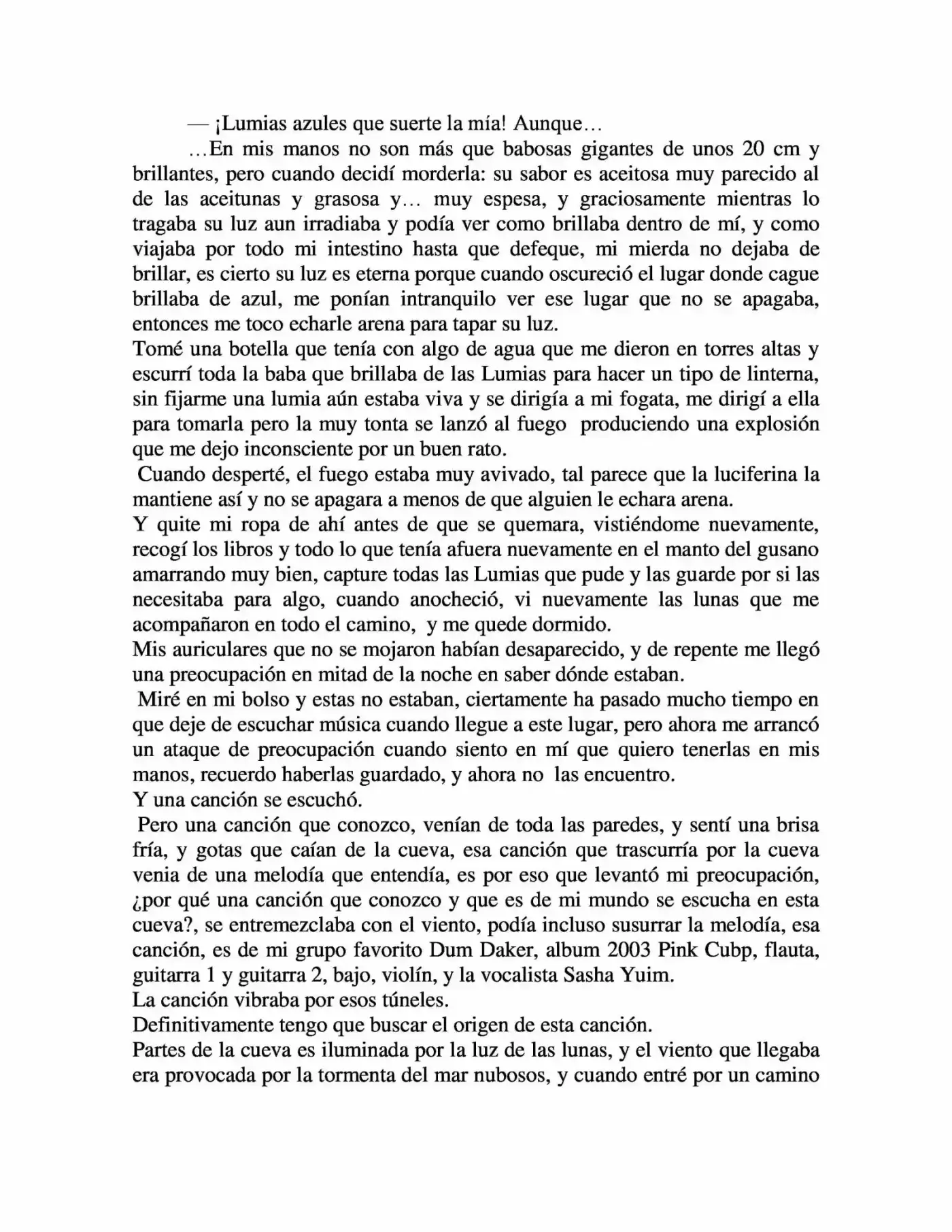 湖の他の裏に Mizuumi No Hoka No Ura Ni (Novela) - Capítulo 5 - Página 11 - LectorTMOo