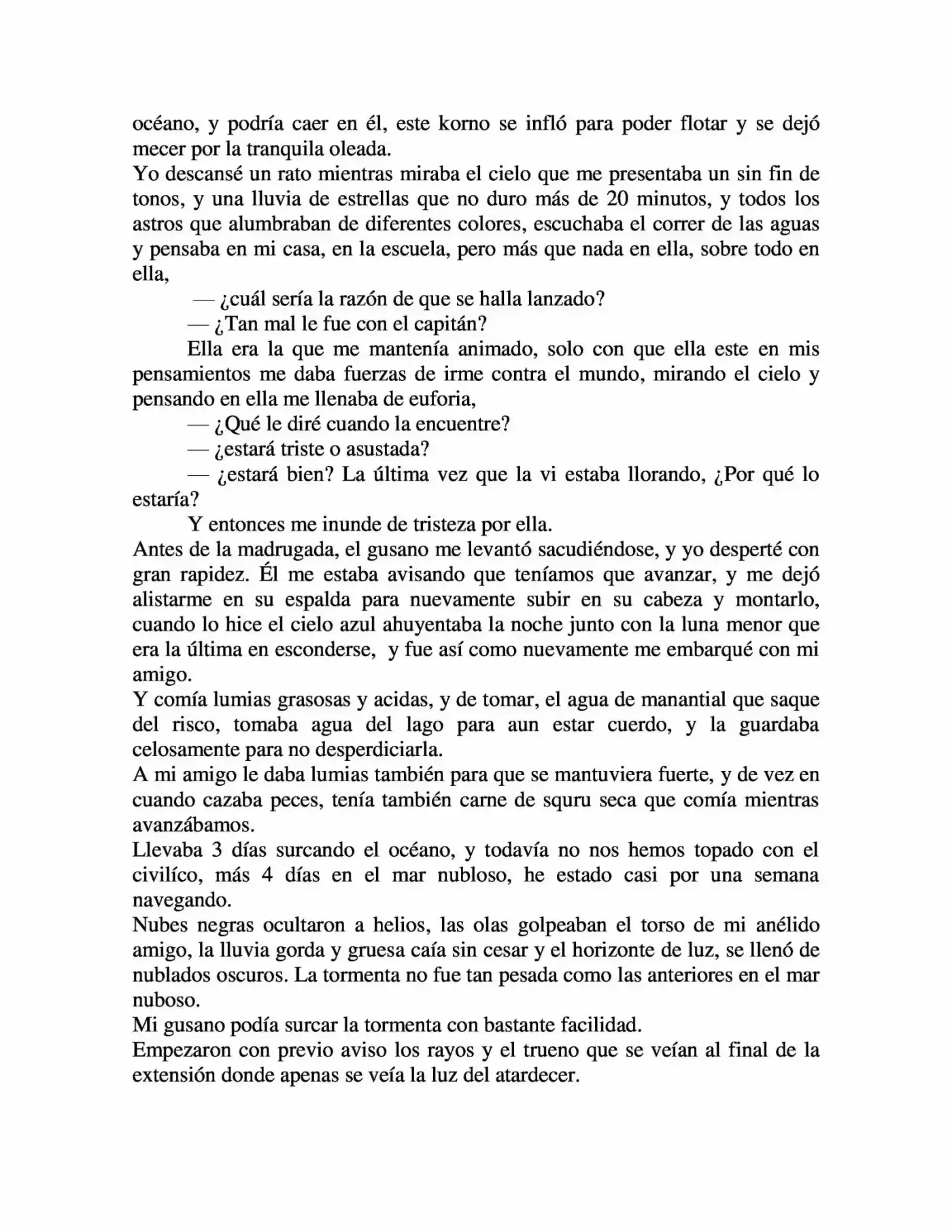 湖の他の裏に Mizuumi No Hoka No Ura Ni (Novela) - Capítulo 6 - Página 6 - LectorTMOo