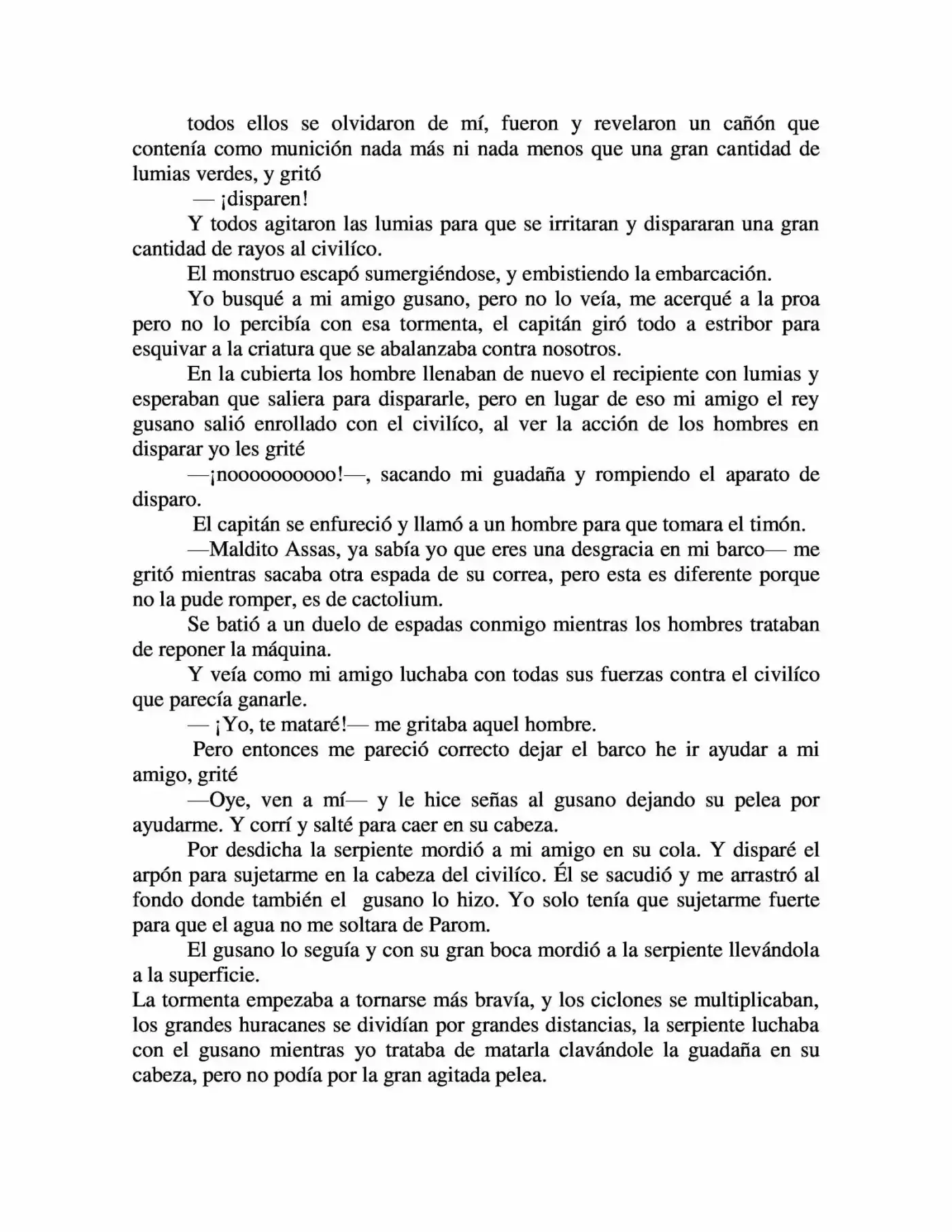 湖の他の裏に Mizuumi No Hoka No Ura Ni (Novela) - Capítulo 6 - Página 9 - LectorTMOo
