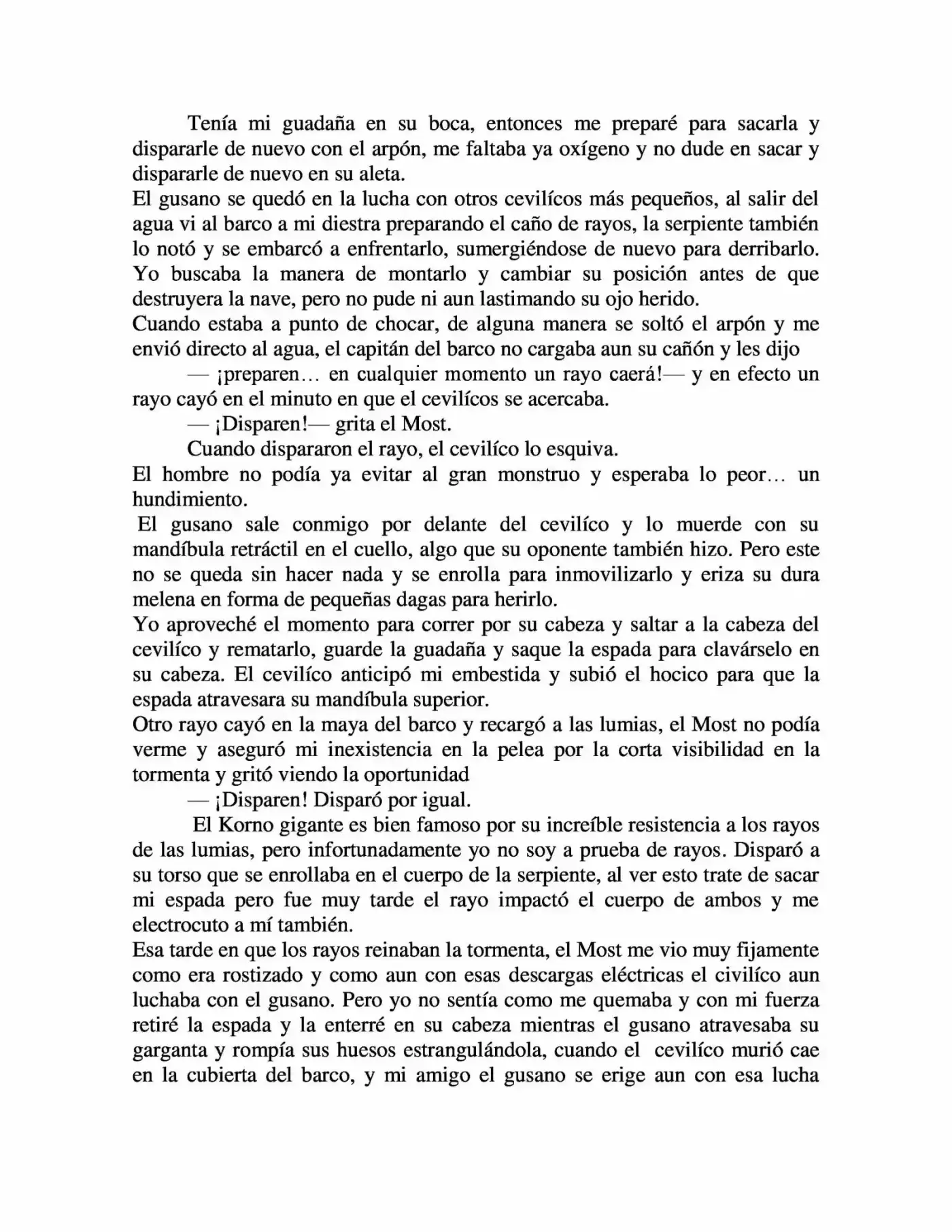 湖の他の裏に Mizuumi No Hoka No Ura Ni (Novela) - Capítulo 6 - Página 11 - LectorTMOo
