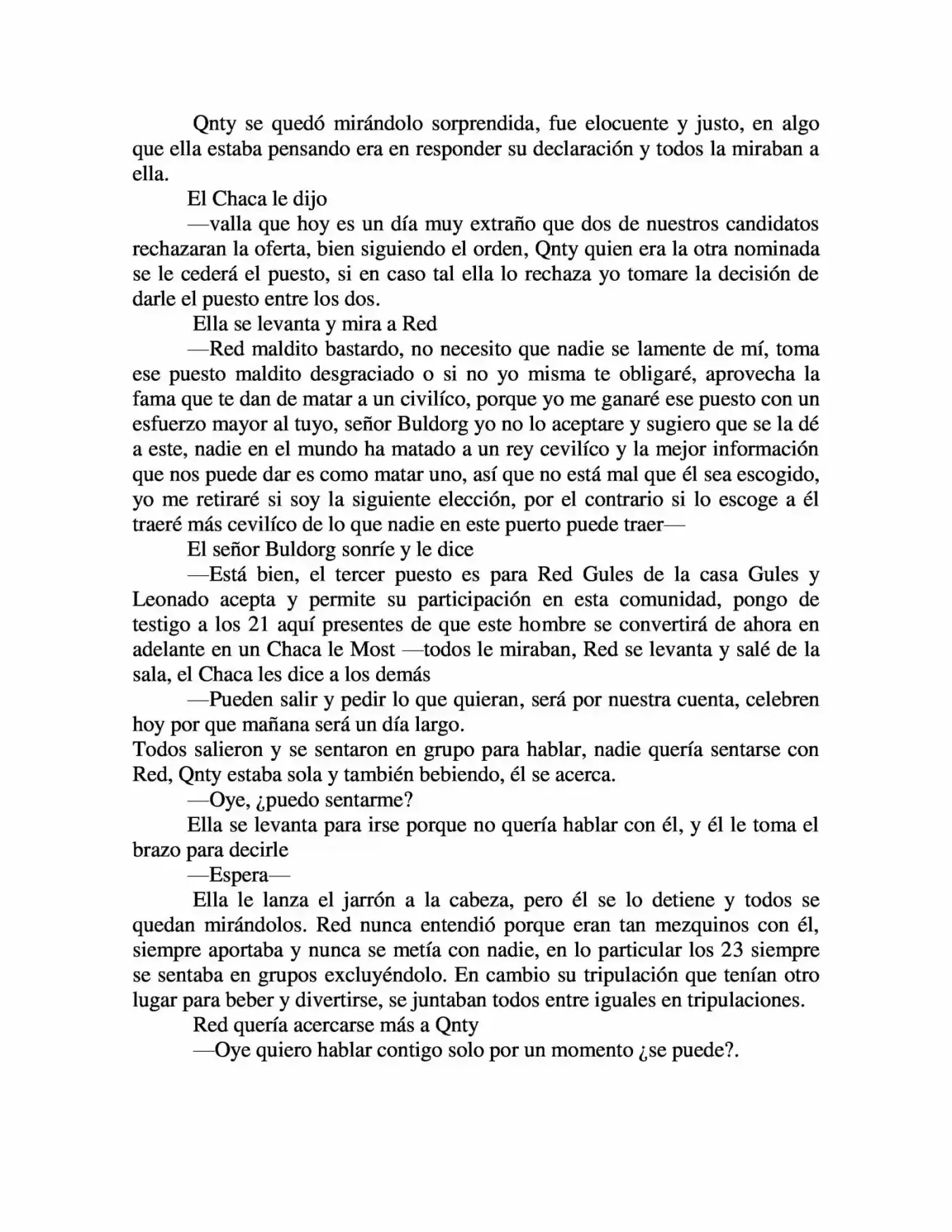 湖の他の裏に Mizuumi No Hoka No Ura Ni (Novela) - Capítulo 8 - Página 6 - LectorTMOo