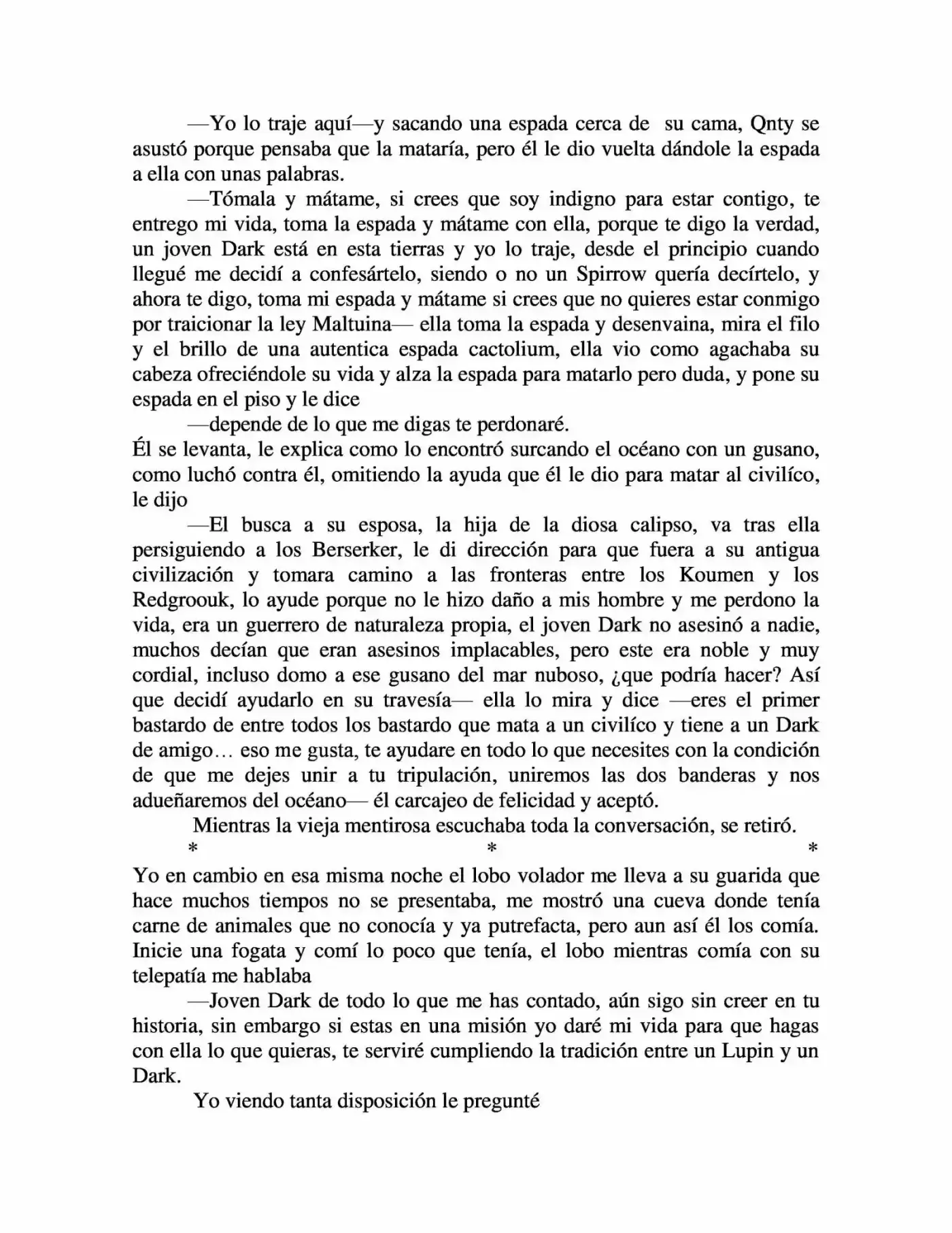 湖の他の裏に Mizuumi No Hoka No Ura Ni (Novela) - Capítulo 8 - Página 9 - LectorTMOo