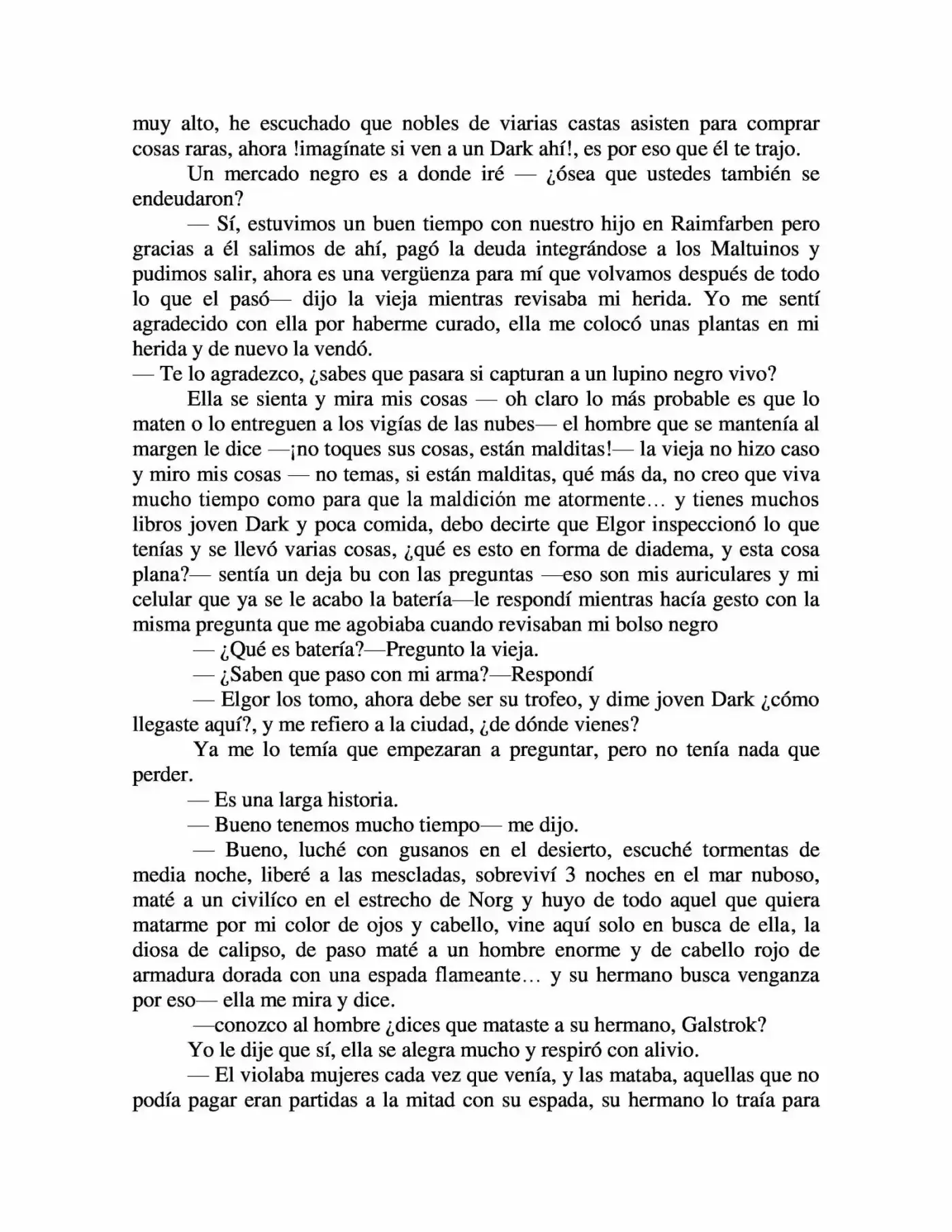 湖の他の裏に Mizuumi No Hoka No Ura Ni (Novela) - Capítulo 9 - Página 5 - LectorTMOo