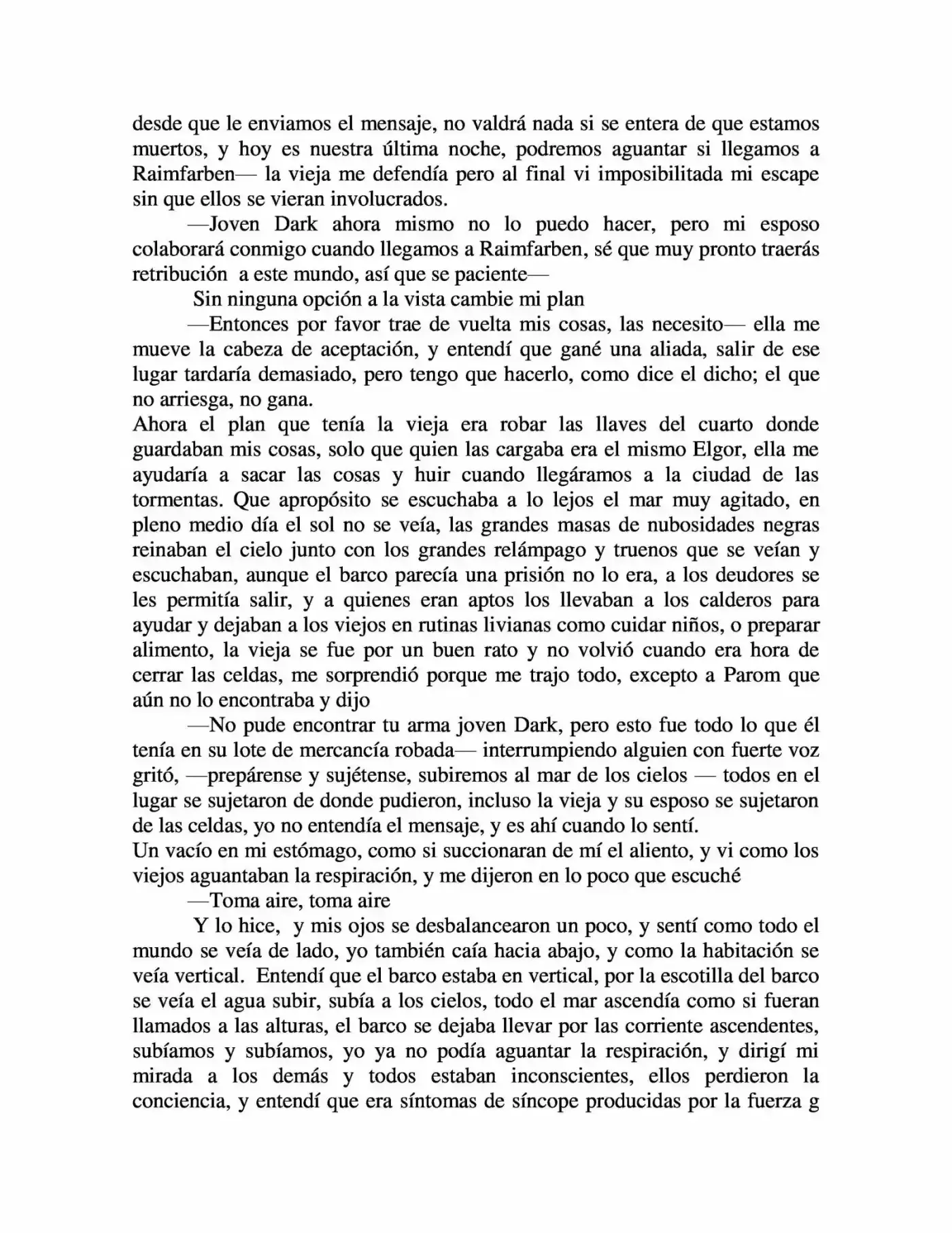 湖の他の裏に Mizuumi No Hoka No Ura Ni (Novela) - Capítulo 9 - Página 7 - LectorTMOo