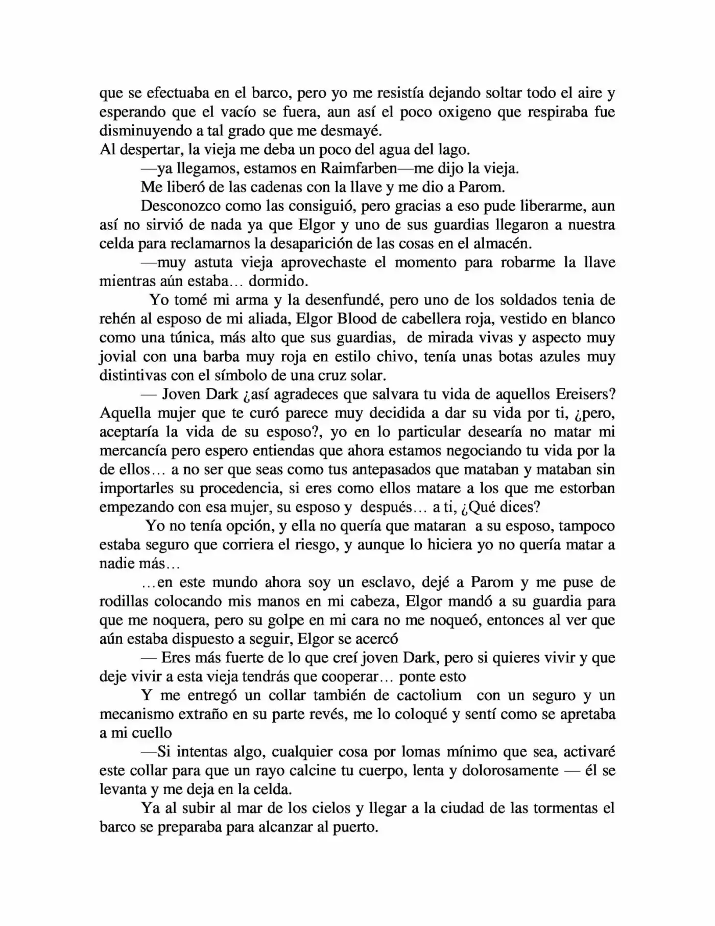 湖の他の裏に Mizuumi No Hoka No Ura Ni (Novela) - Capítulo 9 - Página 8 - LectorTMOo