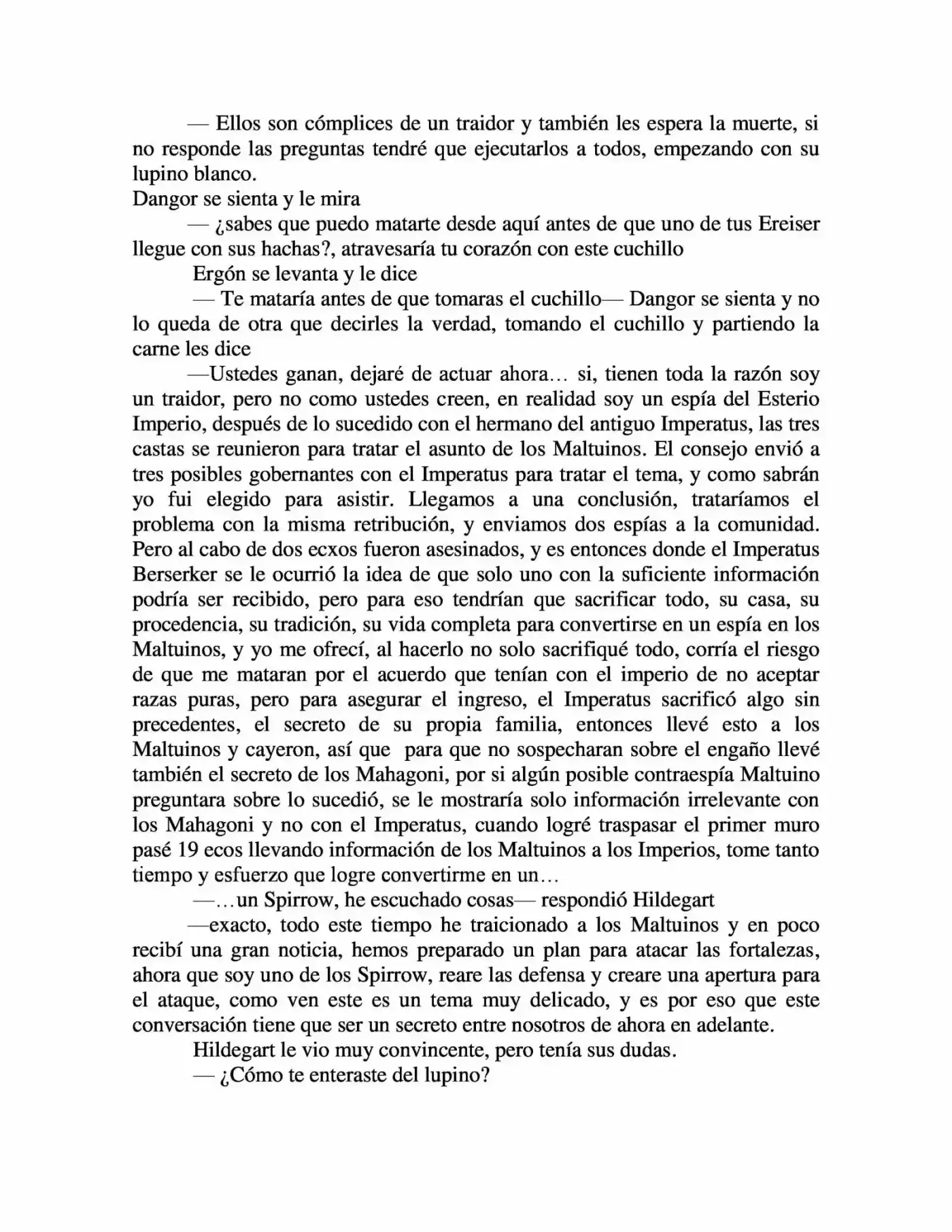 湖の他の裏に Mizuumi No Hoka No Ura Ni (Novela) - Capítulo 9 - Página 17 - LectorTMOo