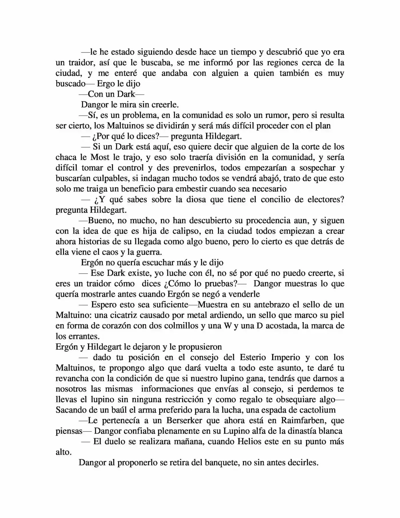 湖の他の裏に Mizuumi No Hoka No Ura Ni (Novela) - Capítulo 9 - Página 18 - LectorTMOo