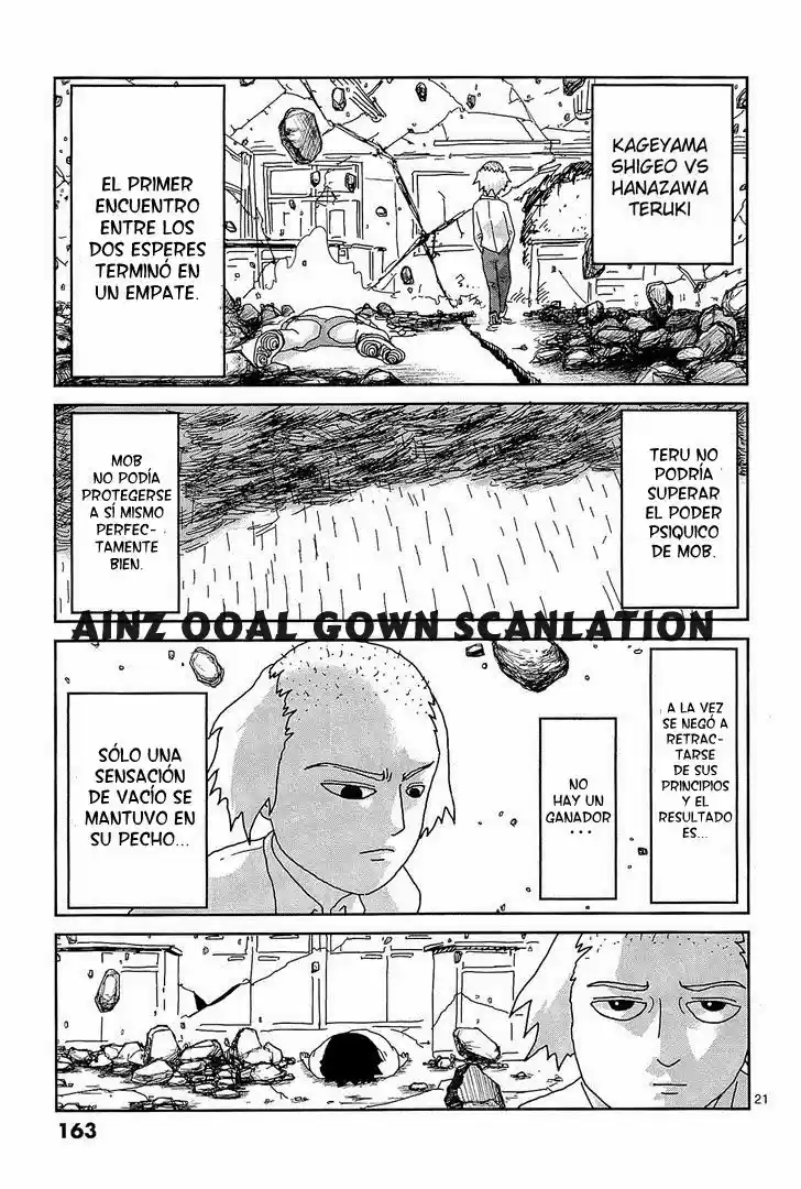 Mob Psycho 100 - Capítulo 17 - Página 21 - LectorTMOo