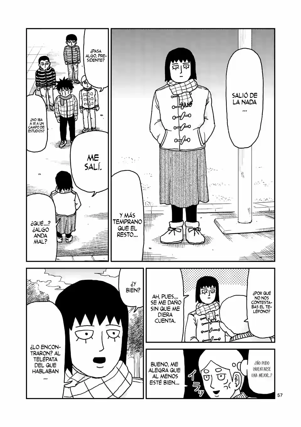 Mob Psycho 100 - Capítulo 98.7 - Página 4 - LectorTMOo
