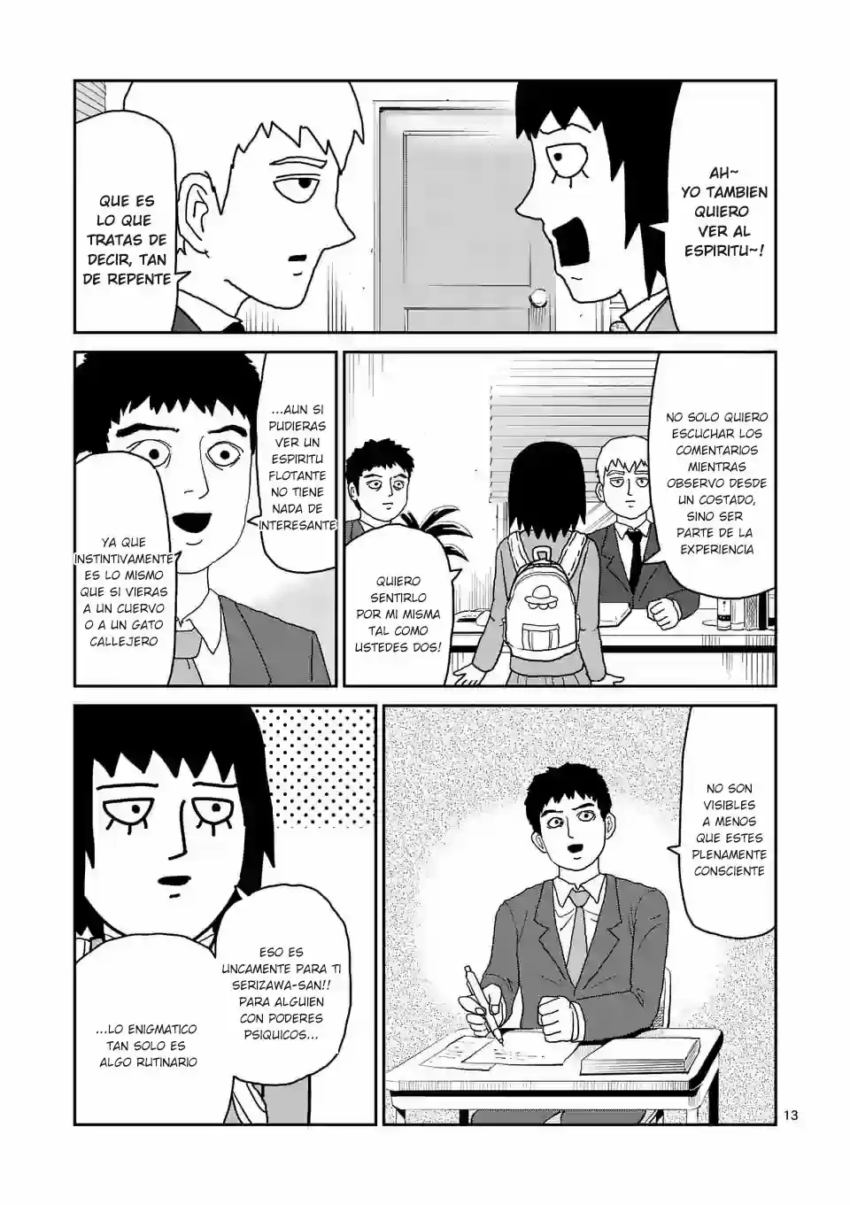 Mob Psycho Spinoff - REIGEN - Capítulo 3 - Página 14 - LectorTMOo
