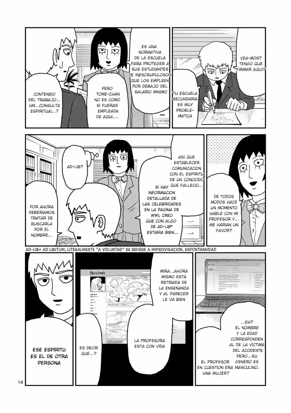 Mob Psycho Spinoff - REIGEN - Capítulo 3 - Página 15 - LectorTMOo