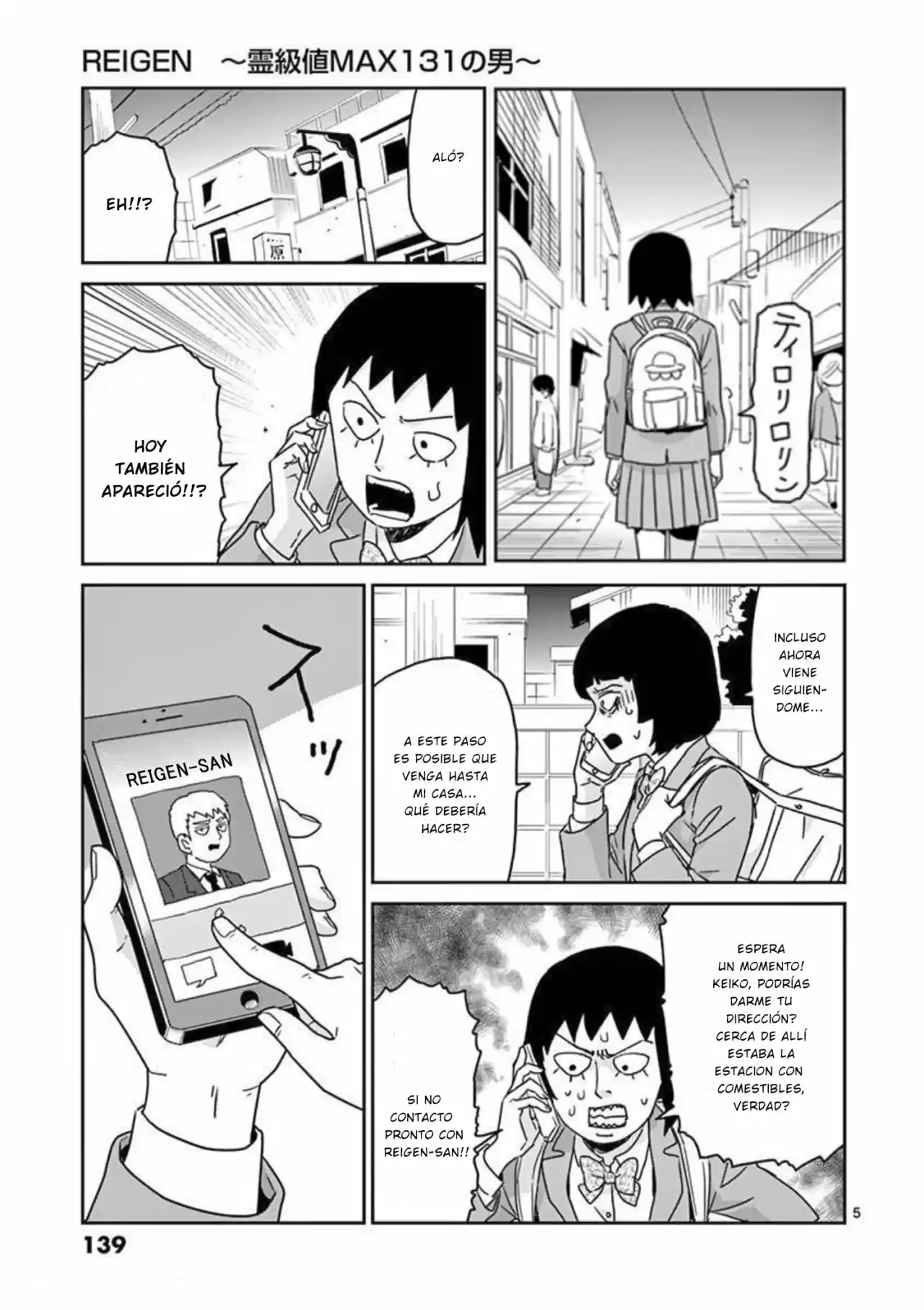 Mob Psycho Spinoff - REIGEN - Capítulo 6 - Página 5 - LectorTMOo