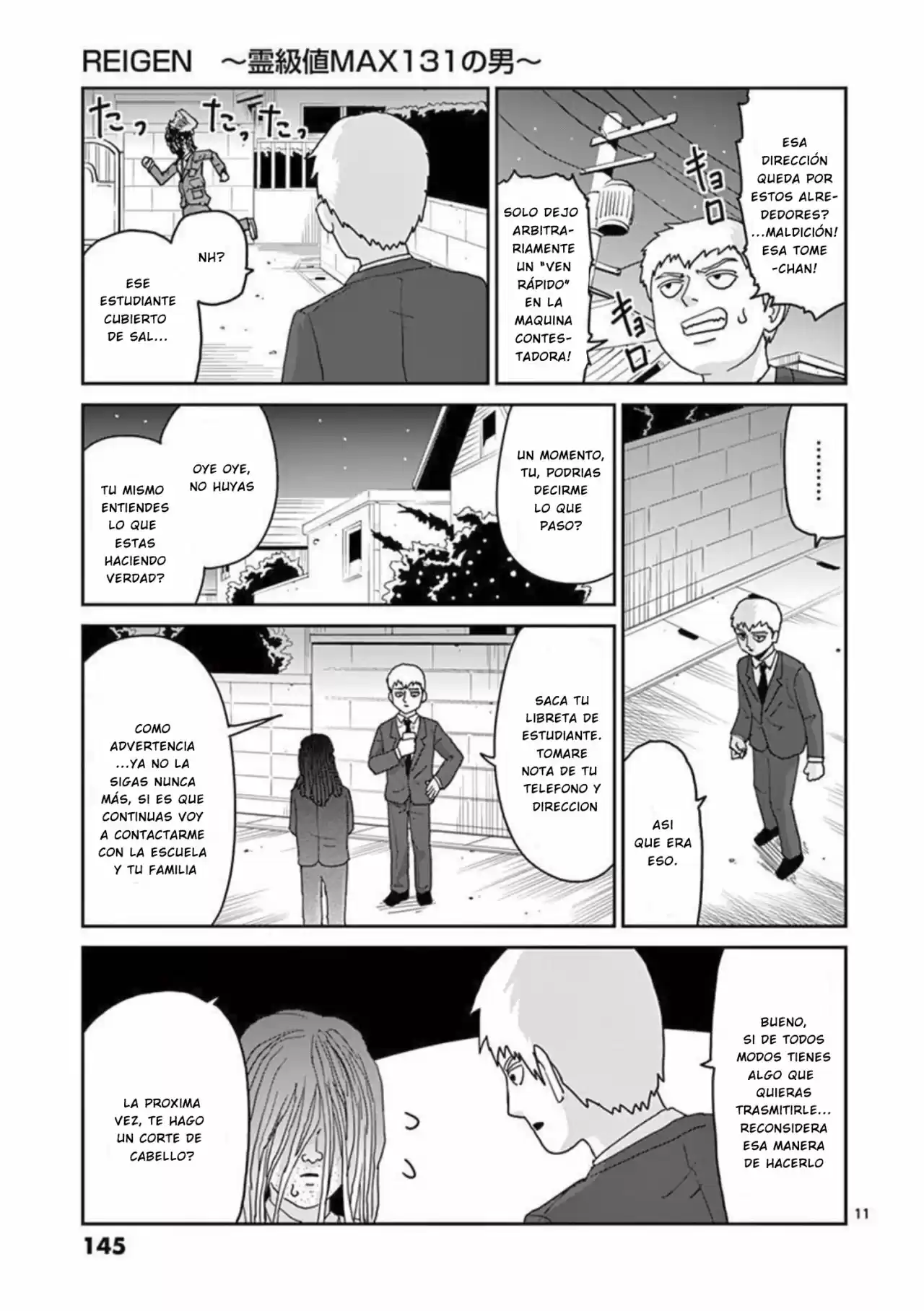 Mob Psycho Spinoff - REIGEN - Capítulo 6 - Página 11 - LectorTMOo